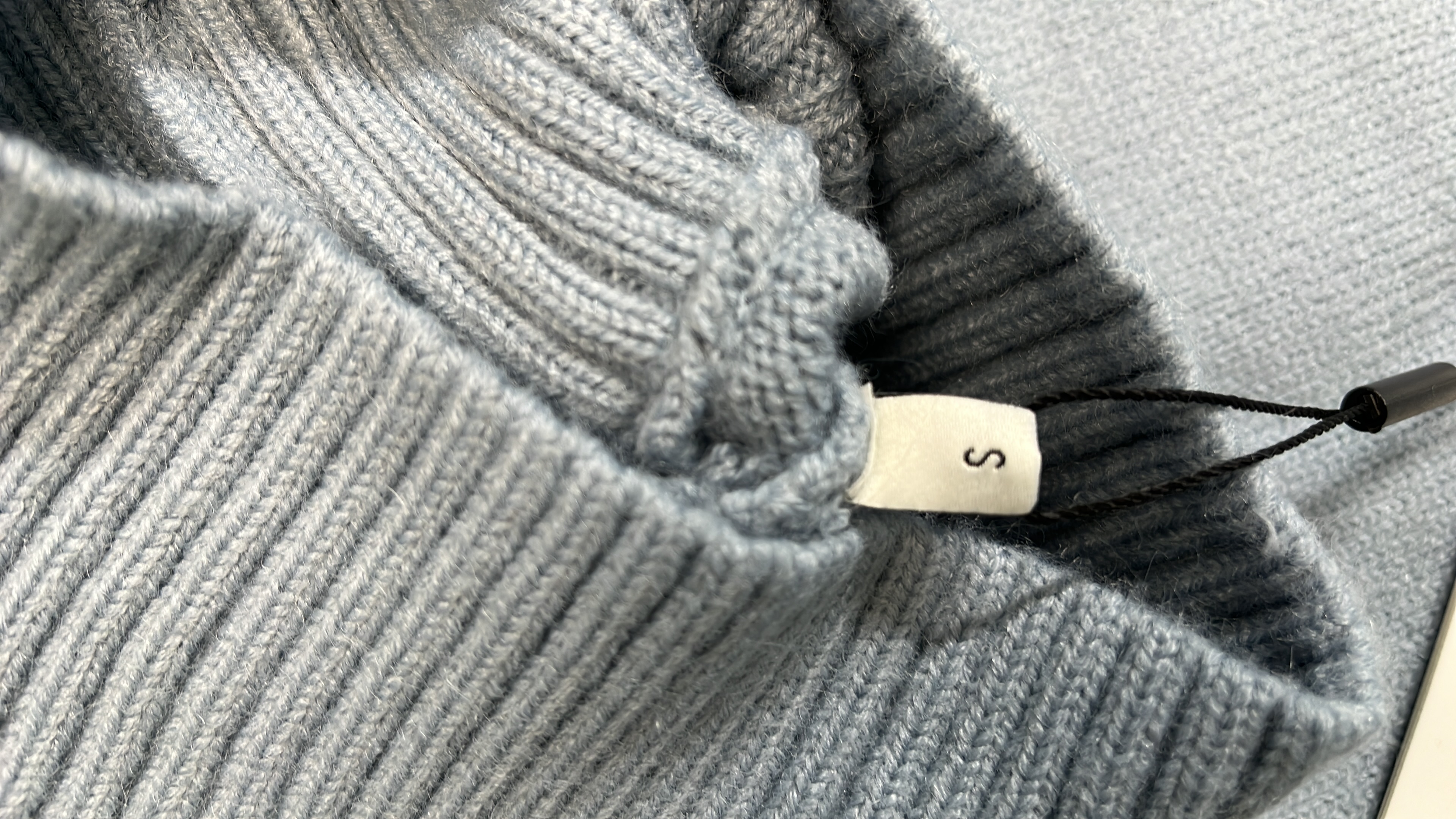 Ami Paris Heart Logo Turtleneck Sweater
