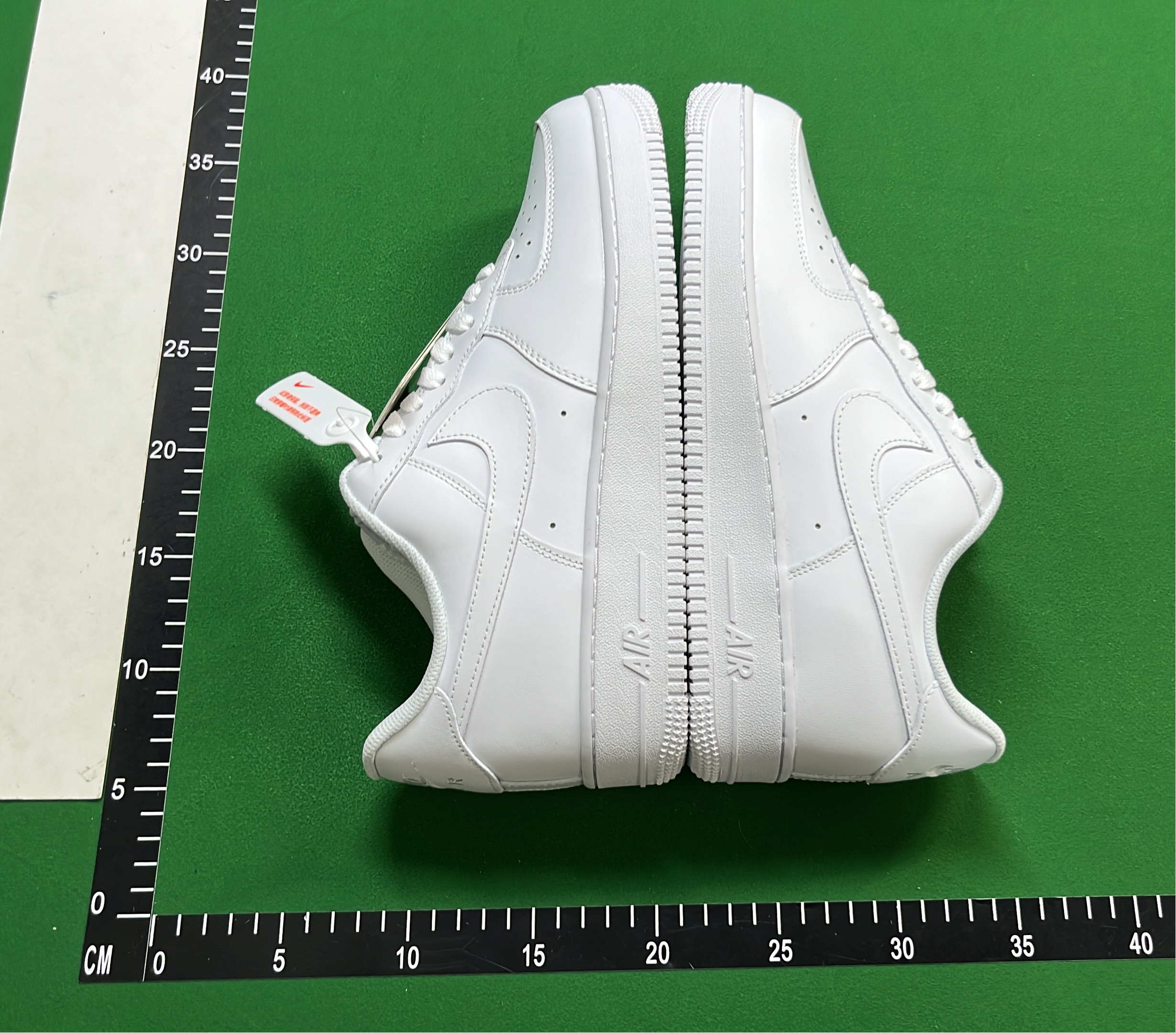 White Nike Air Force 1 Low Sneakers for Men and Women