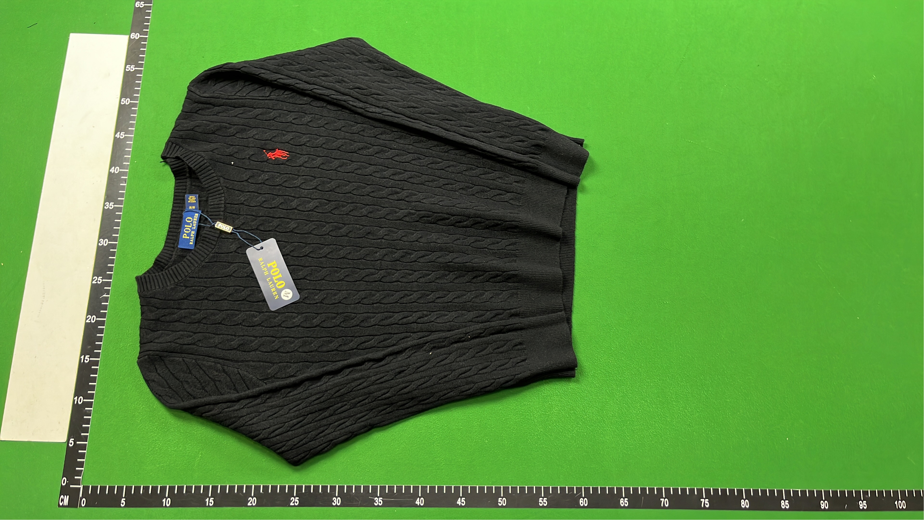 Cable Knit Sweater for Men - Classic Crewneck Design