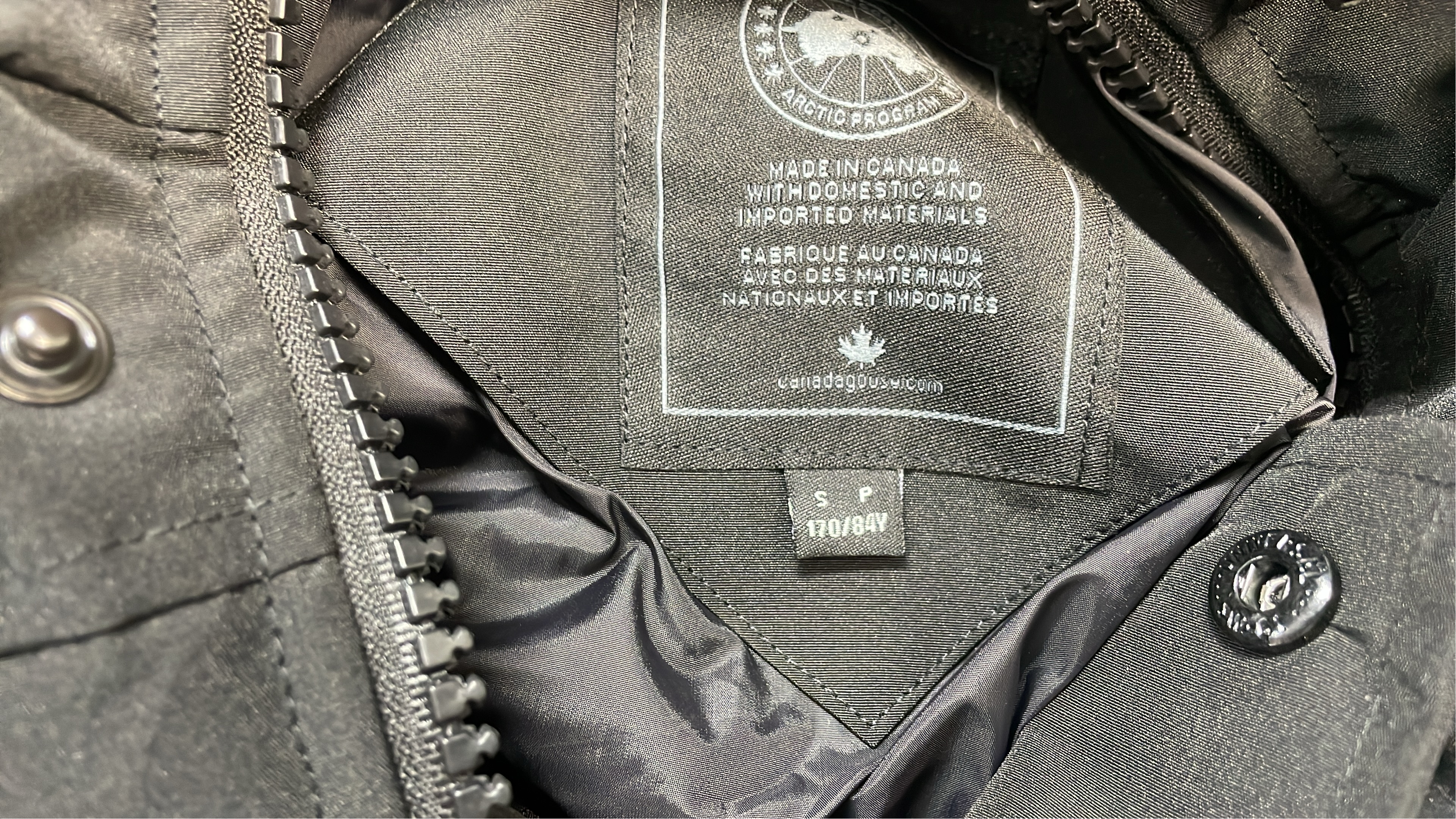 Canada Goose Men's Down Parka Jacket - Classic Arctic Program