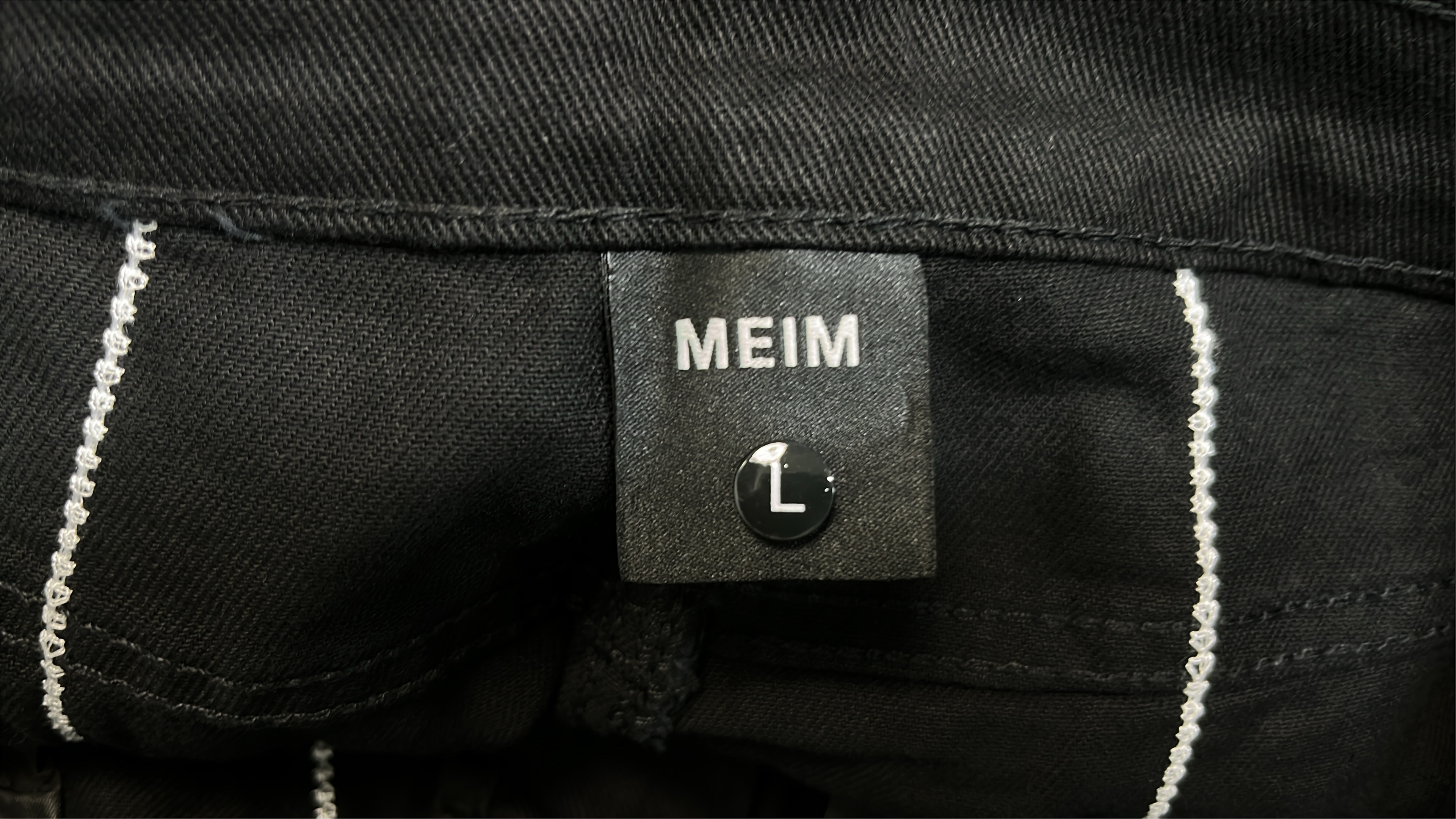 Starburst Design Denim Pants for Men