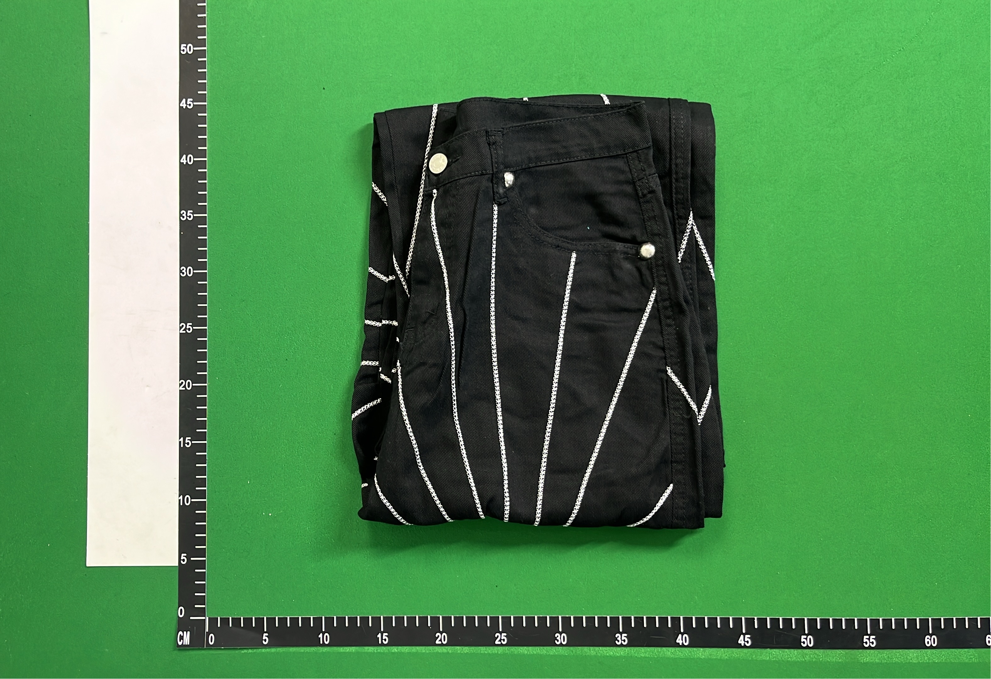 Starburst Design Denim Pants for Men