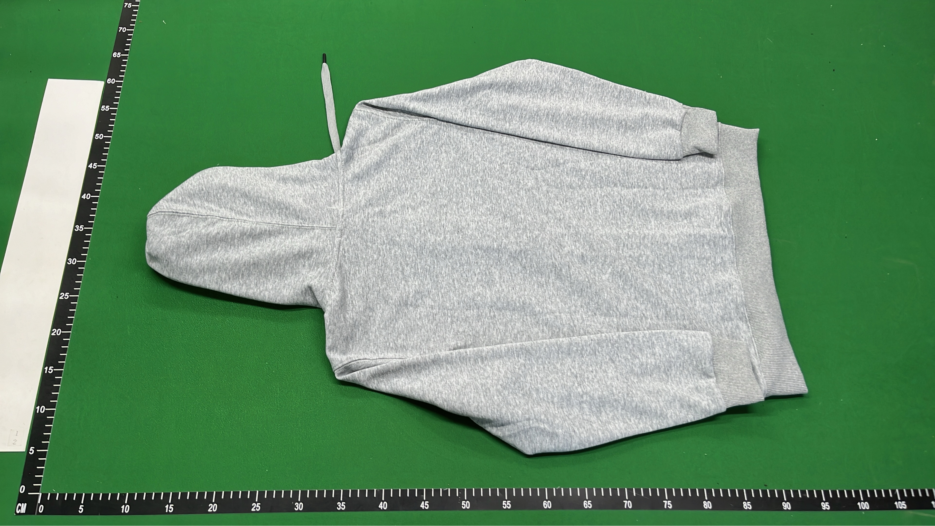 Moncler Black Hoodie Zip-Up Sweatshirt with Logo Patch