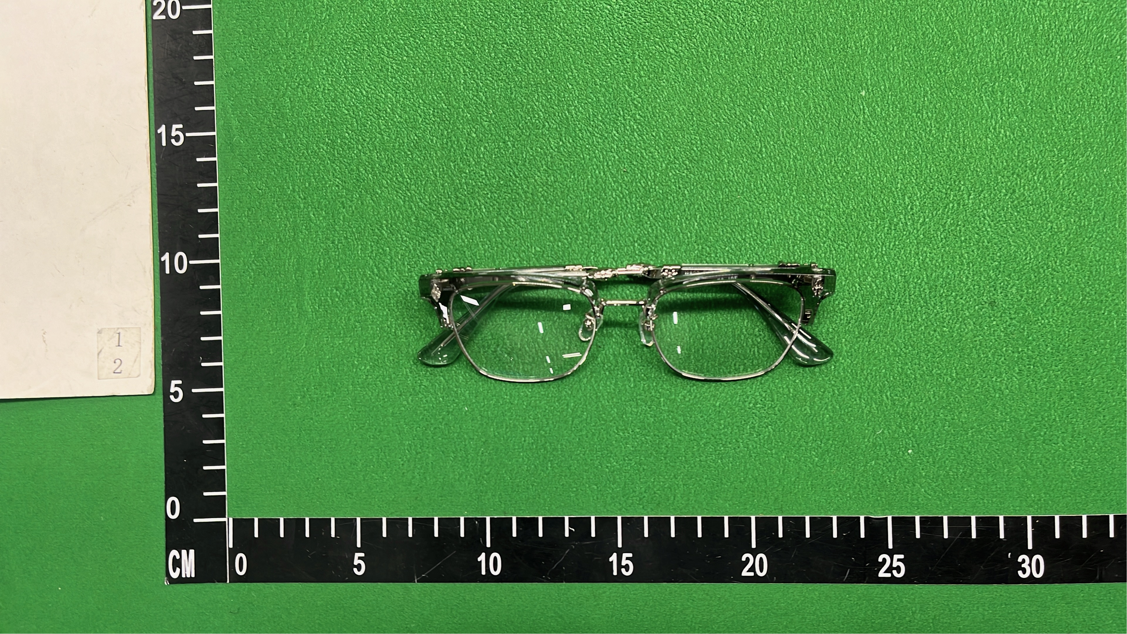 Matte Green Gun Metal Eyeglasses Frame for Men Women