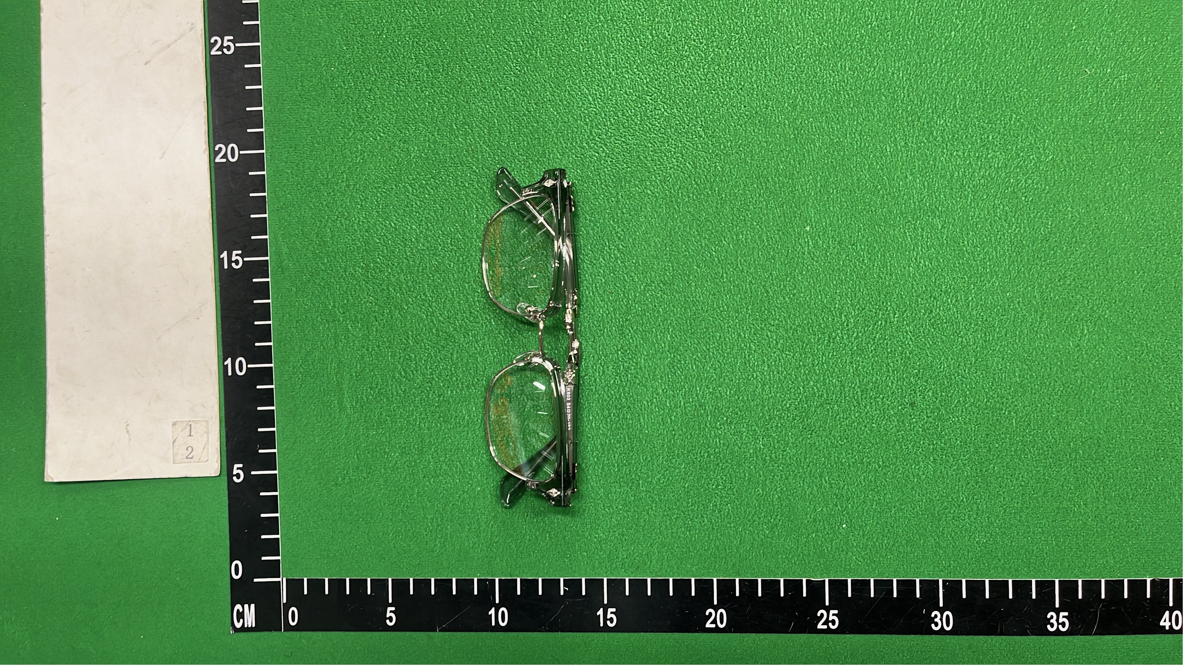 Matte Green Gun Metal Eyeglasses Frame for Men Women