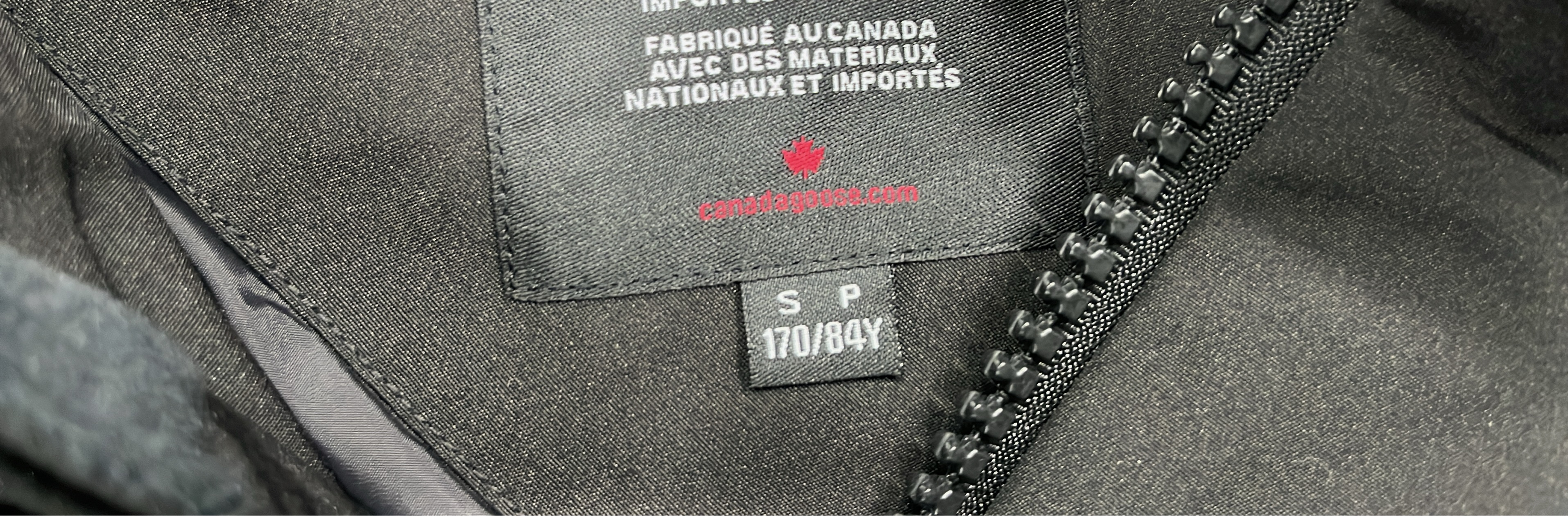 Canada Goose Down Jacket with Fur Trim Hood