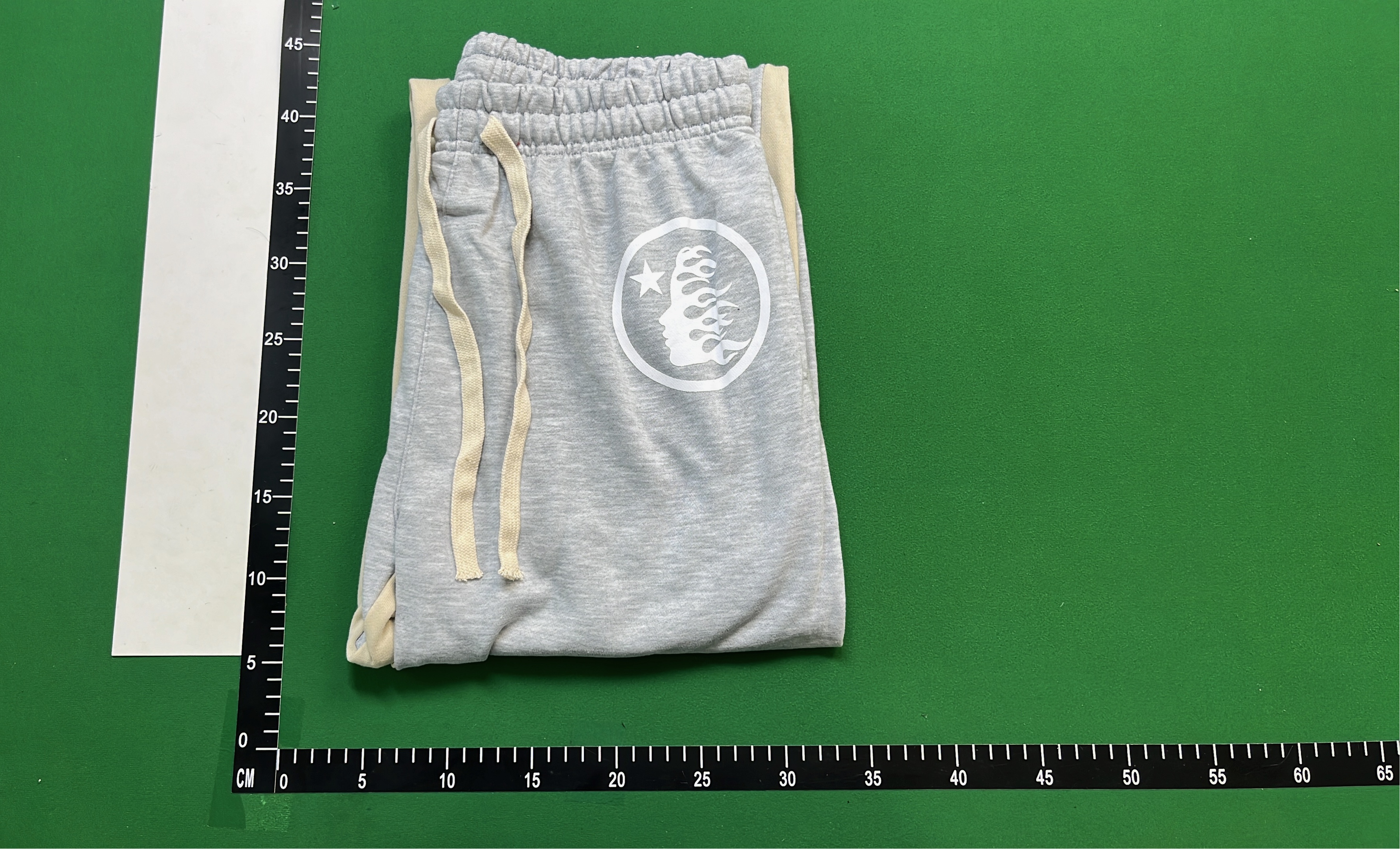 Hellstar Flame Hoodie & Sweatpants Set - Gray and Pink Edition