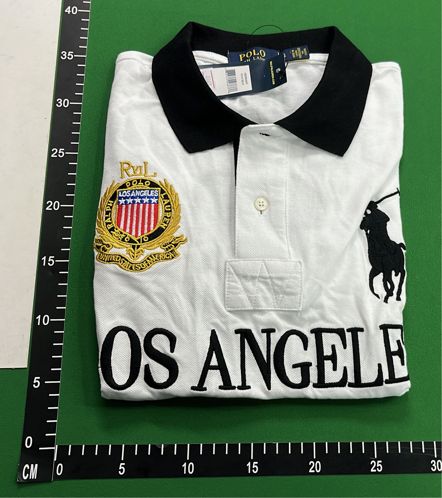 Polo Ralph Lauren Paris Edition White Polo Shirt