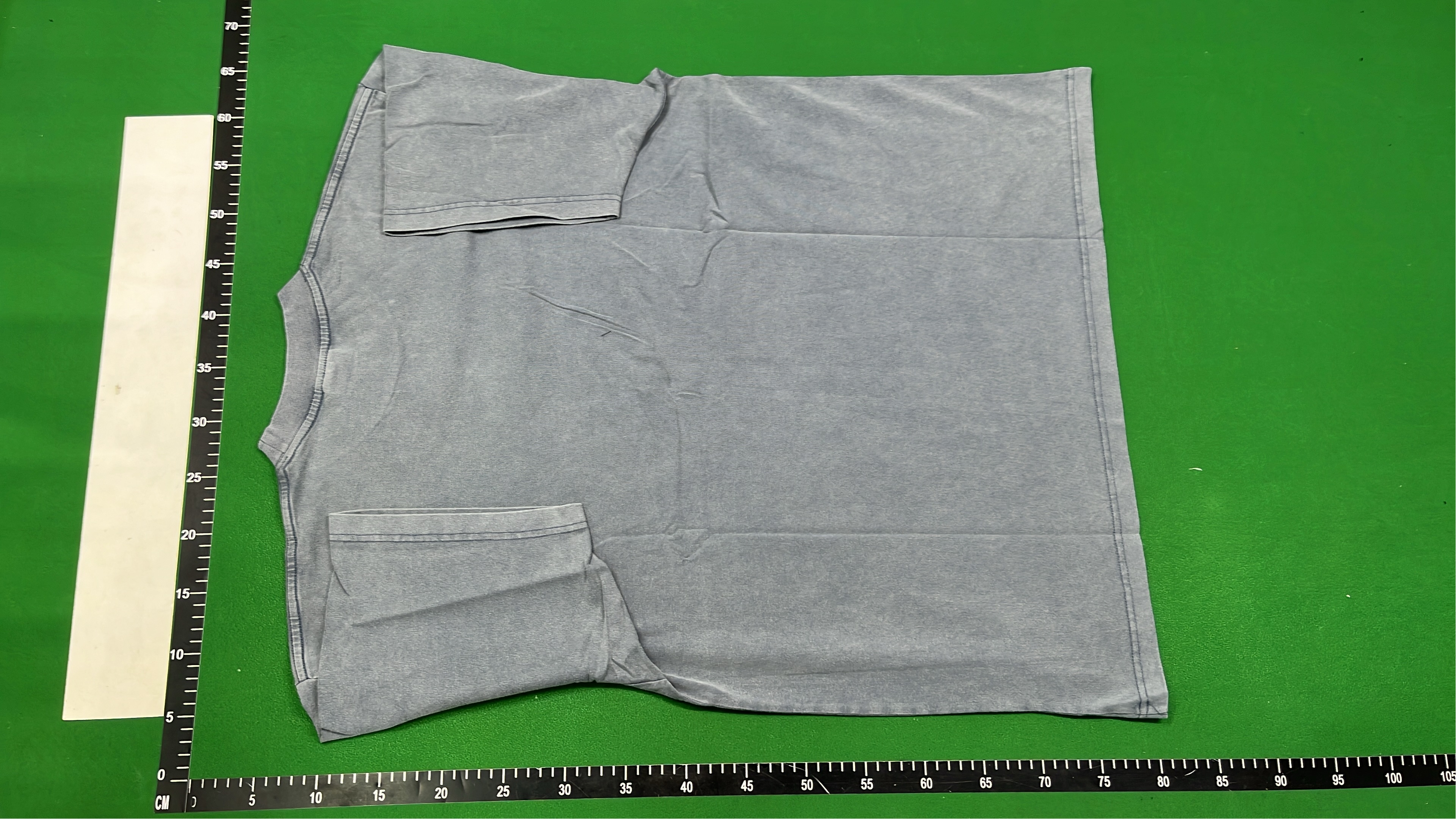 Gray Oversized T-Shirt with Red Chinese Characters 'City'
