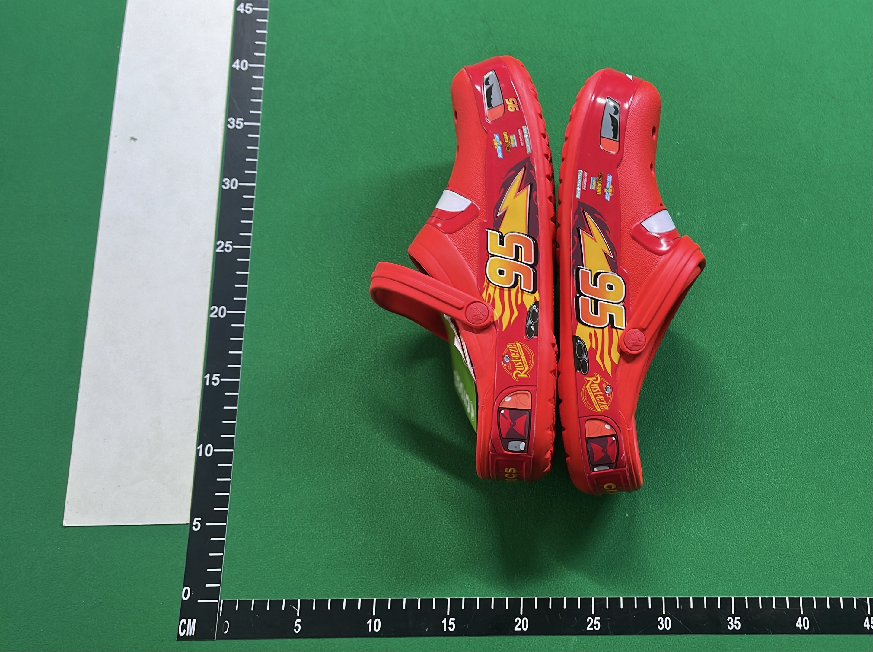 Disney Cars Lightning McQueen Kids Clogs Red