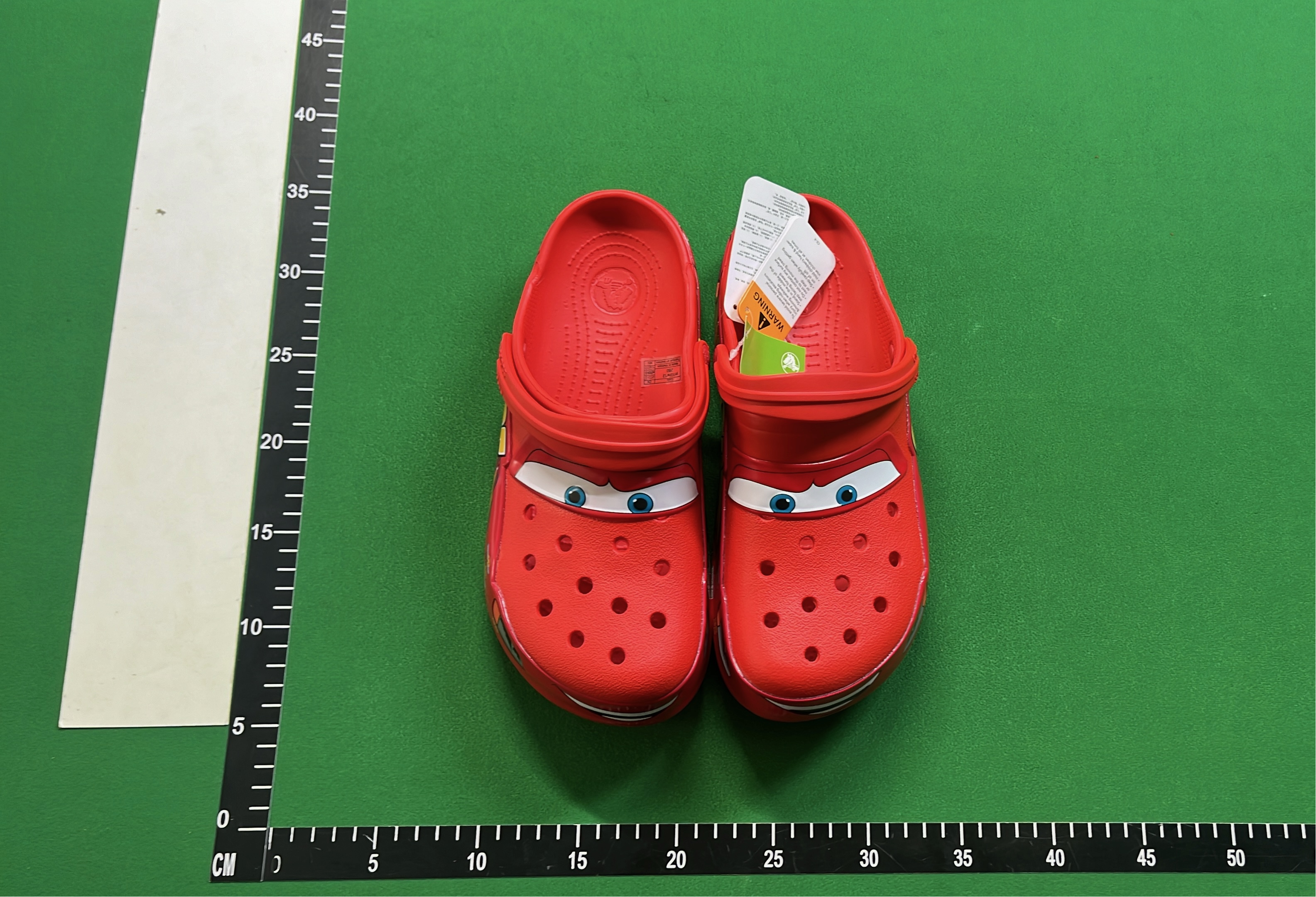 Disney Cars Lightning McQueen Kids Clogs Red