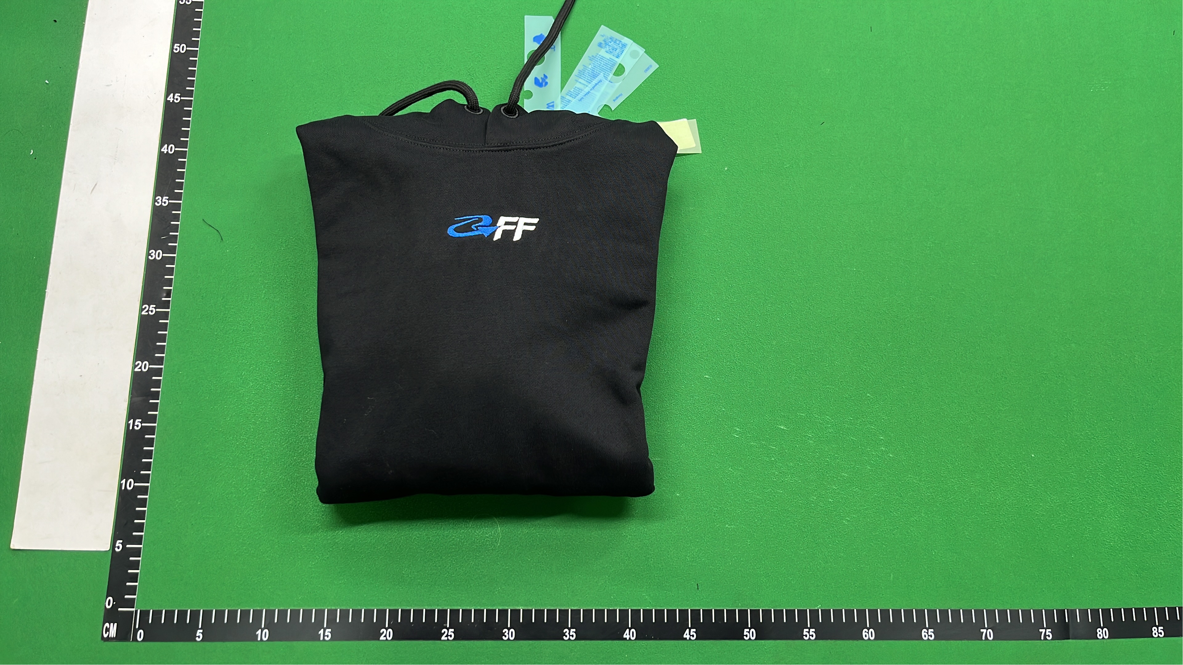 Black Hoodie with Graphic Design