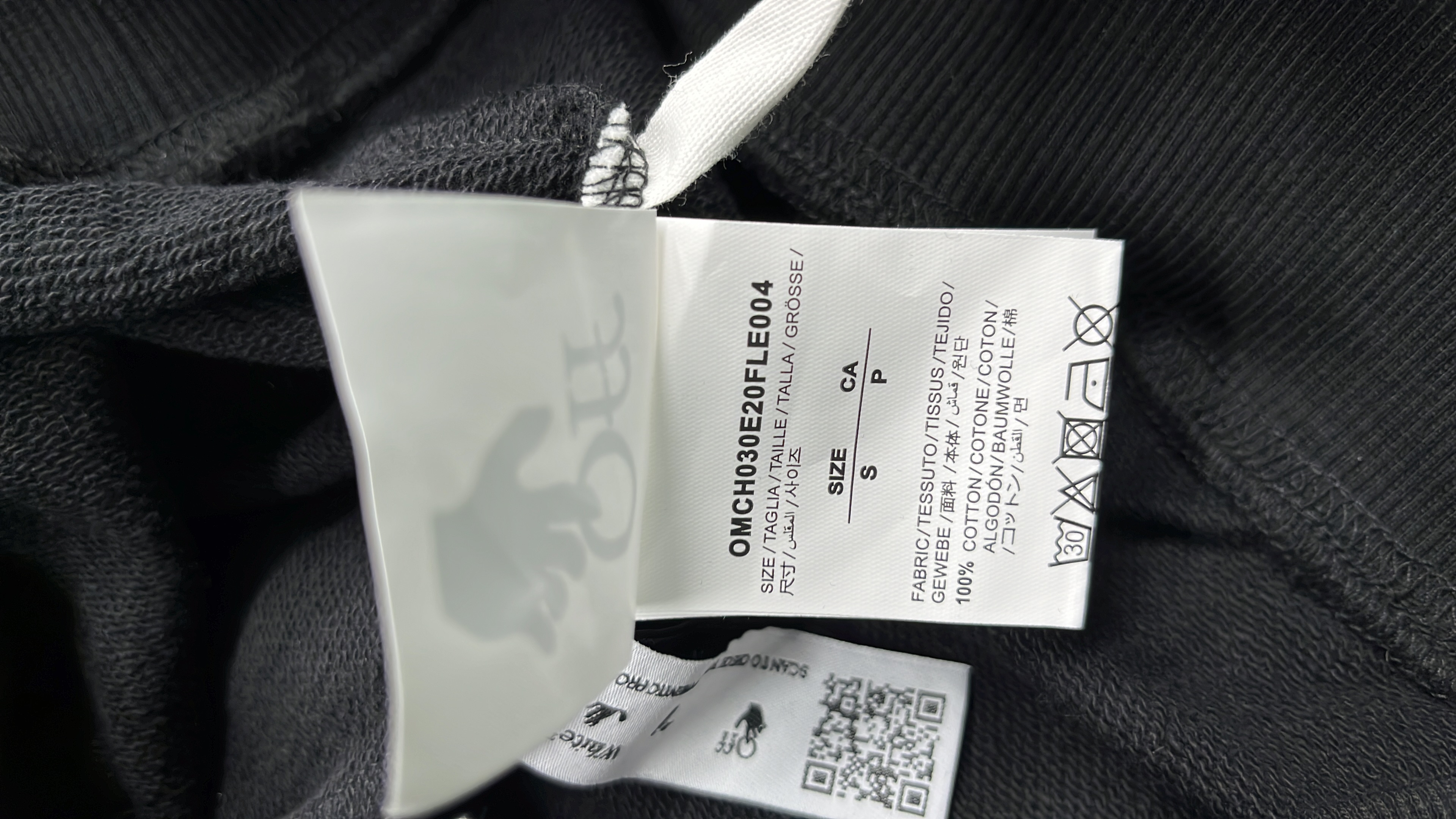 Black Hoodie with Graphic Design