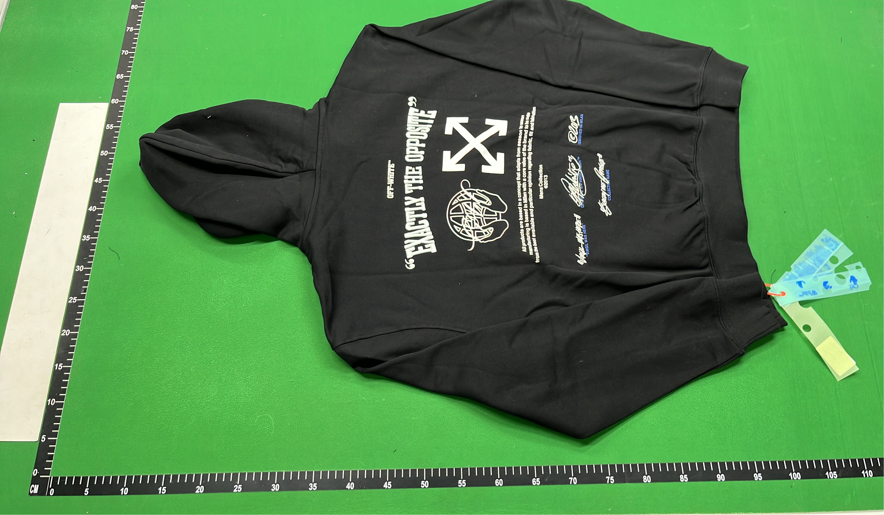 Black Hoodie with Graphic Design