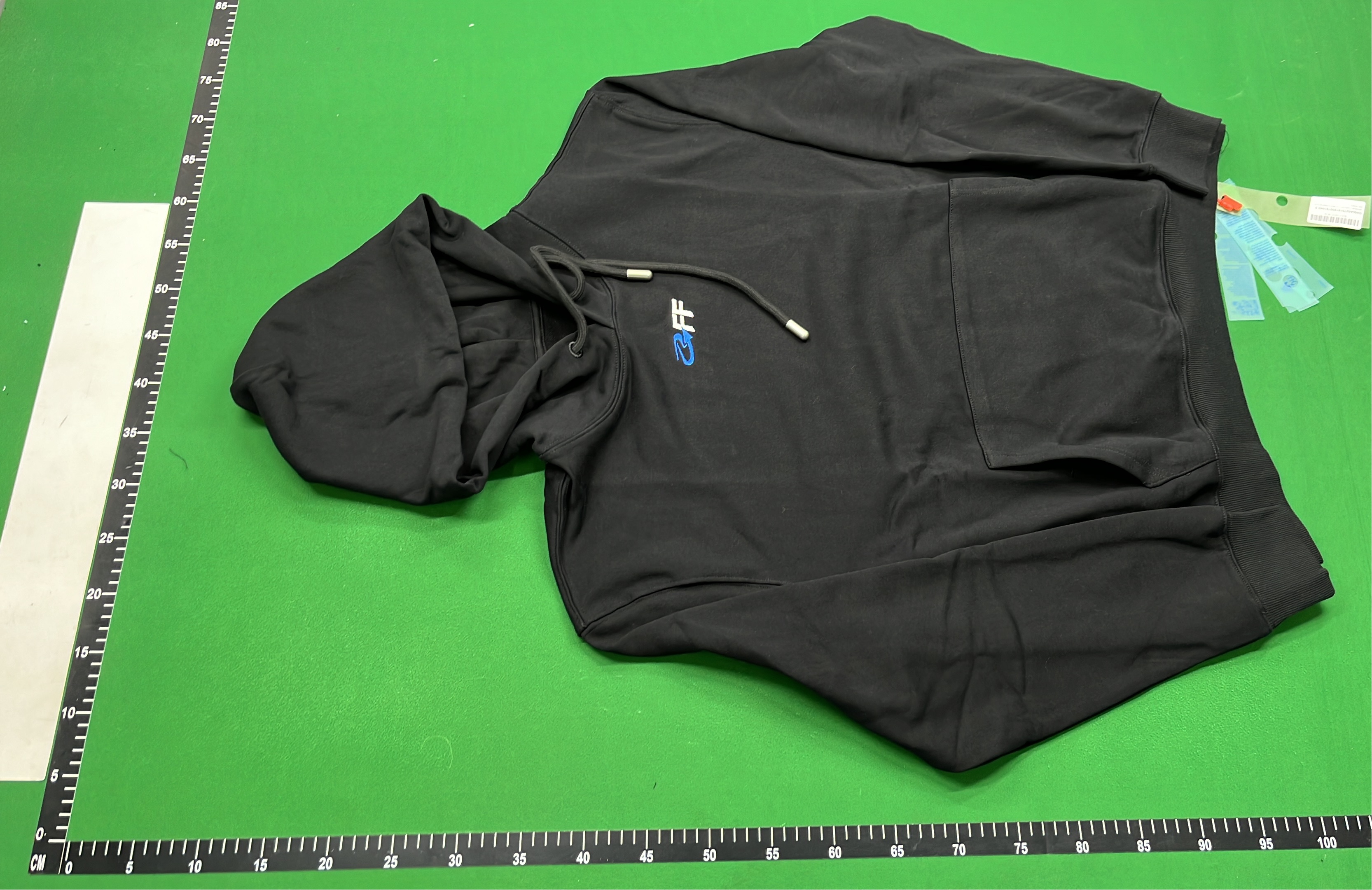 Black Hoodie with Graphic Design