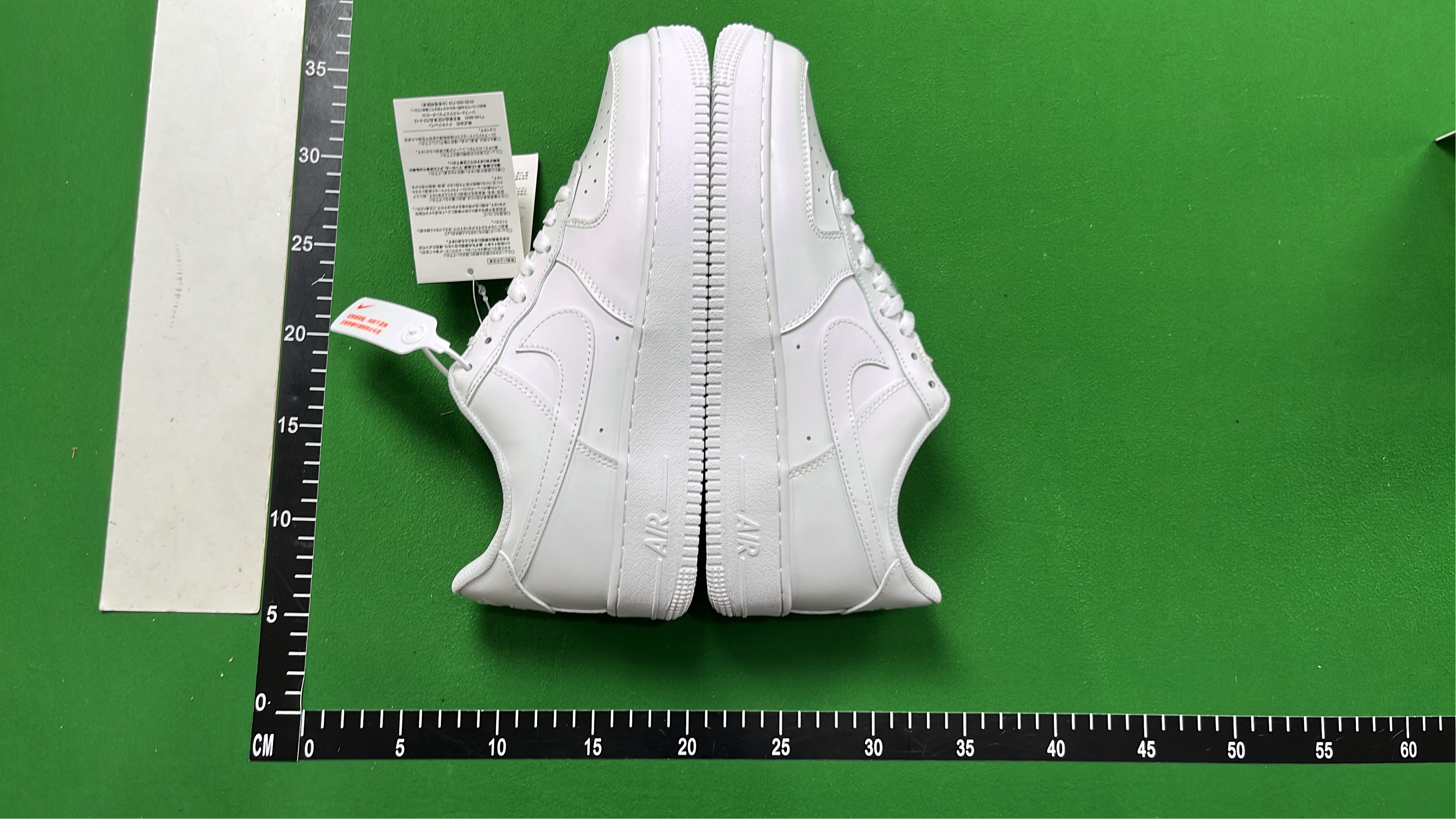 Nike Air Force 1 White Black Low Top Sneakers