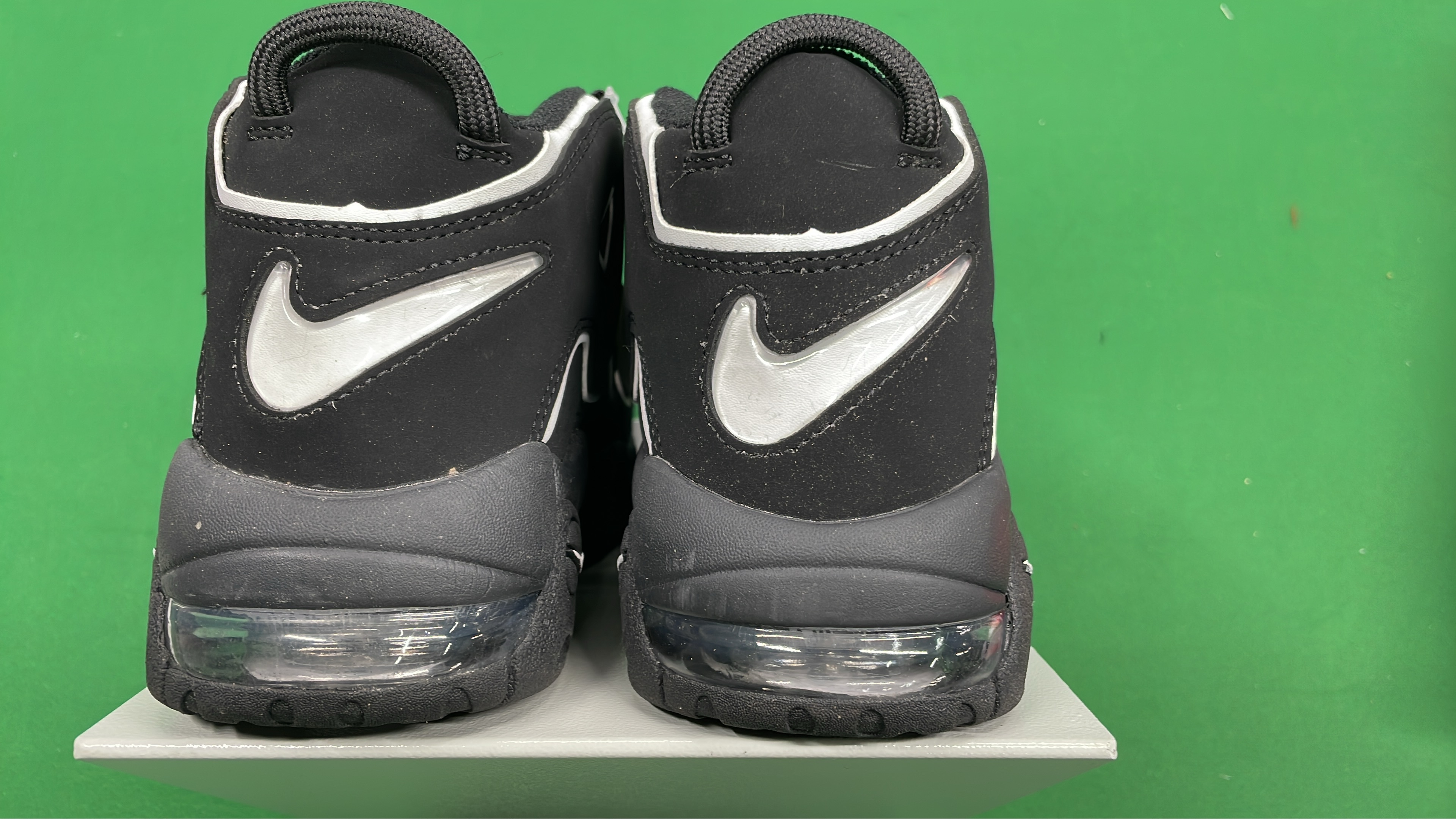 Nike Air More Uptempo Red Black White Men's Basketball Shoes