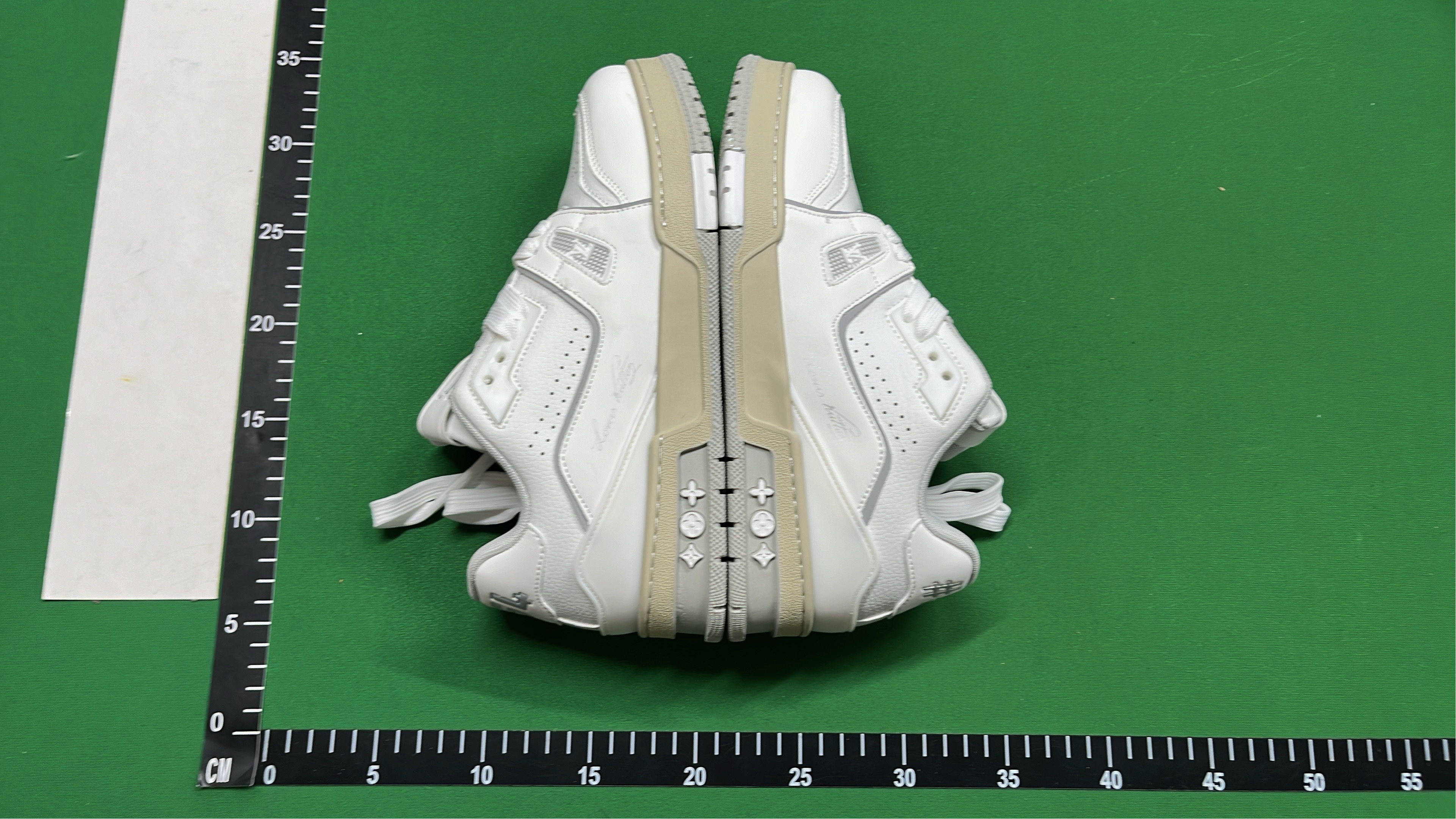 LV White Red Skate Shoe