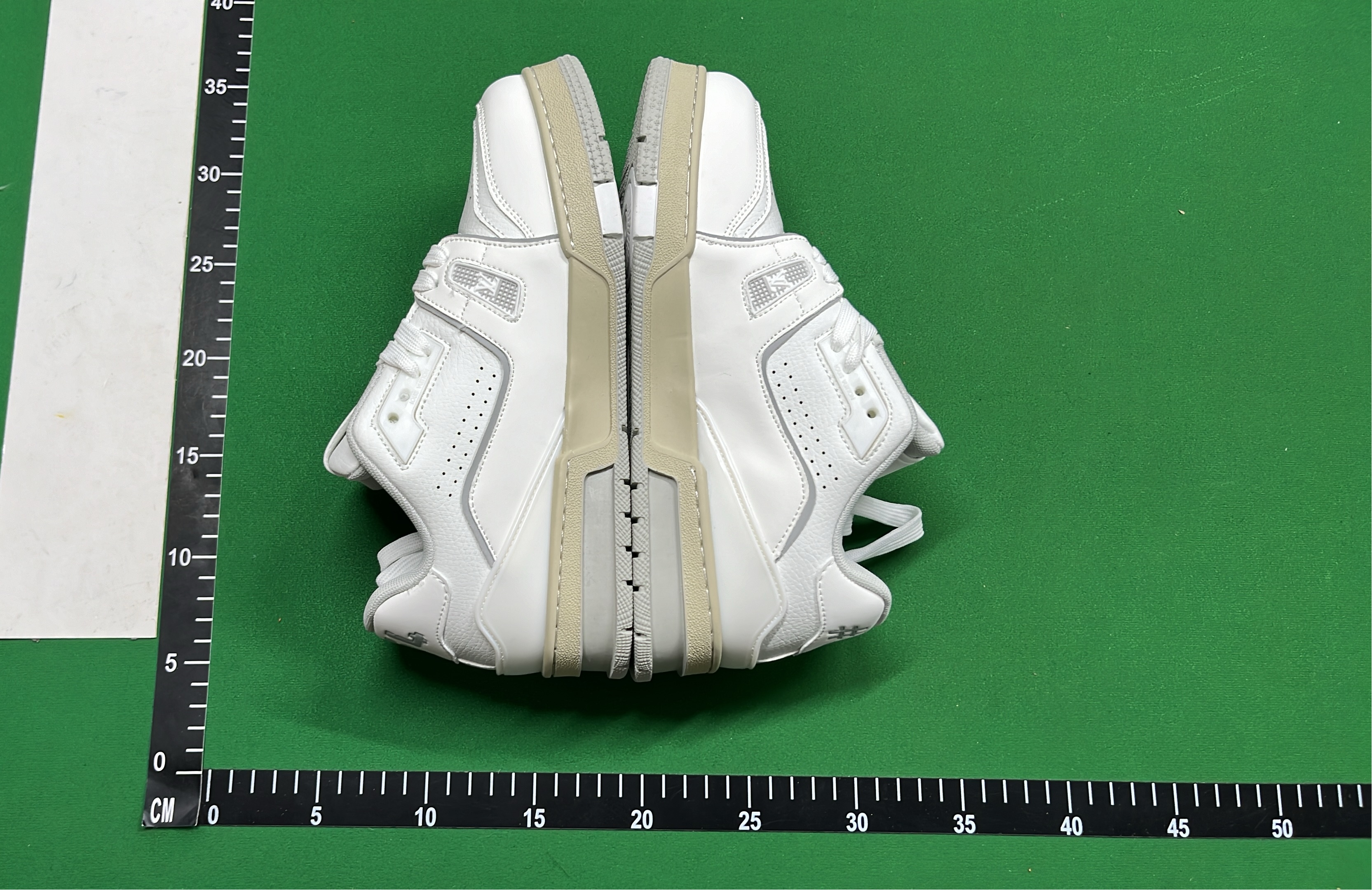LV White Red Skate Shoe