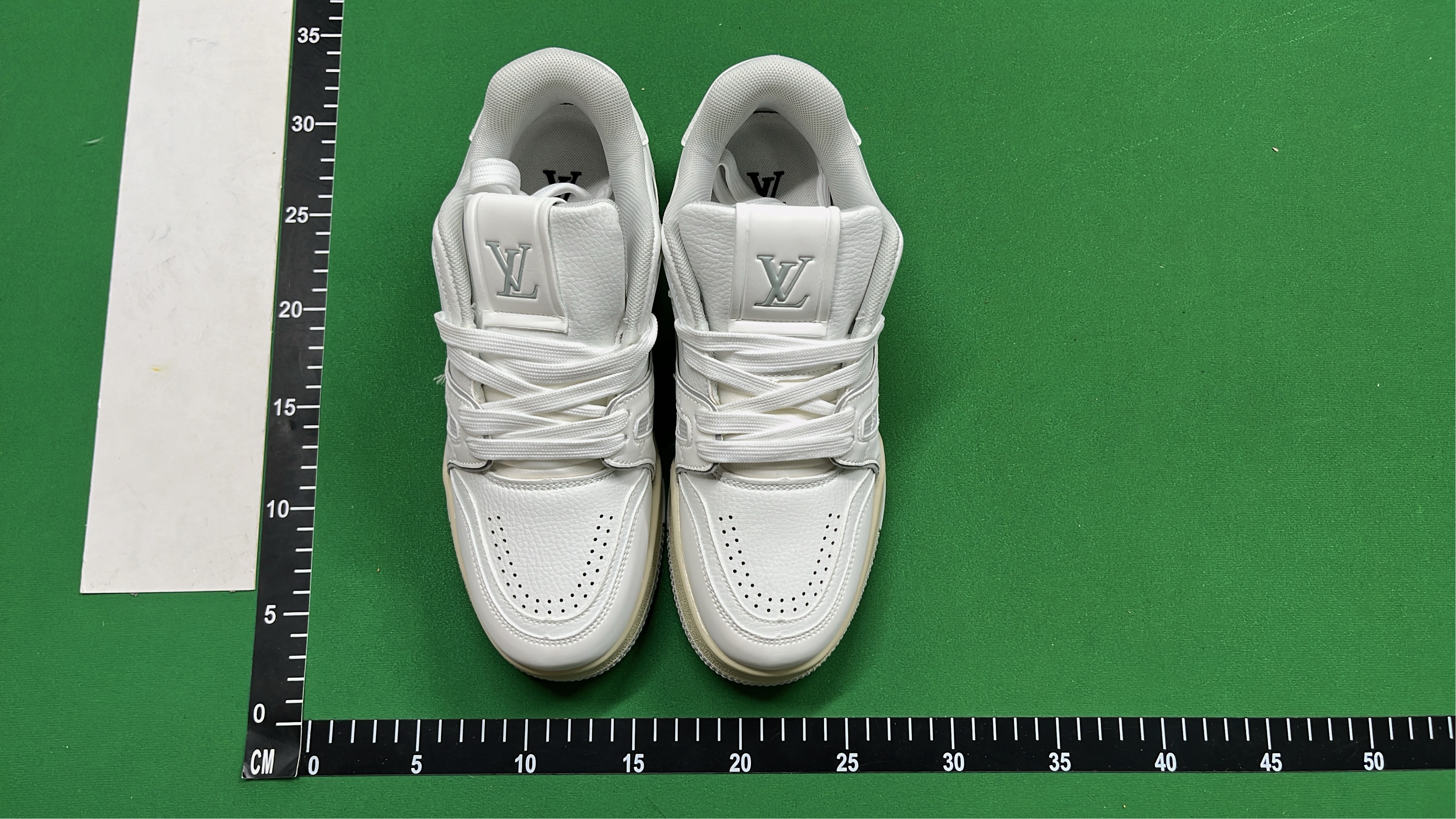 LV White Red Skate Shoe