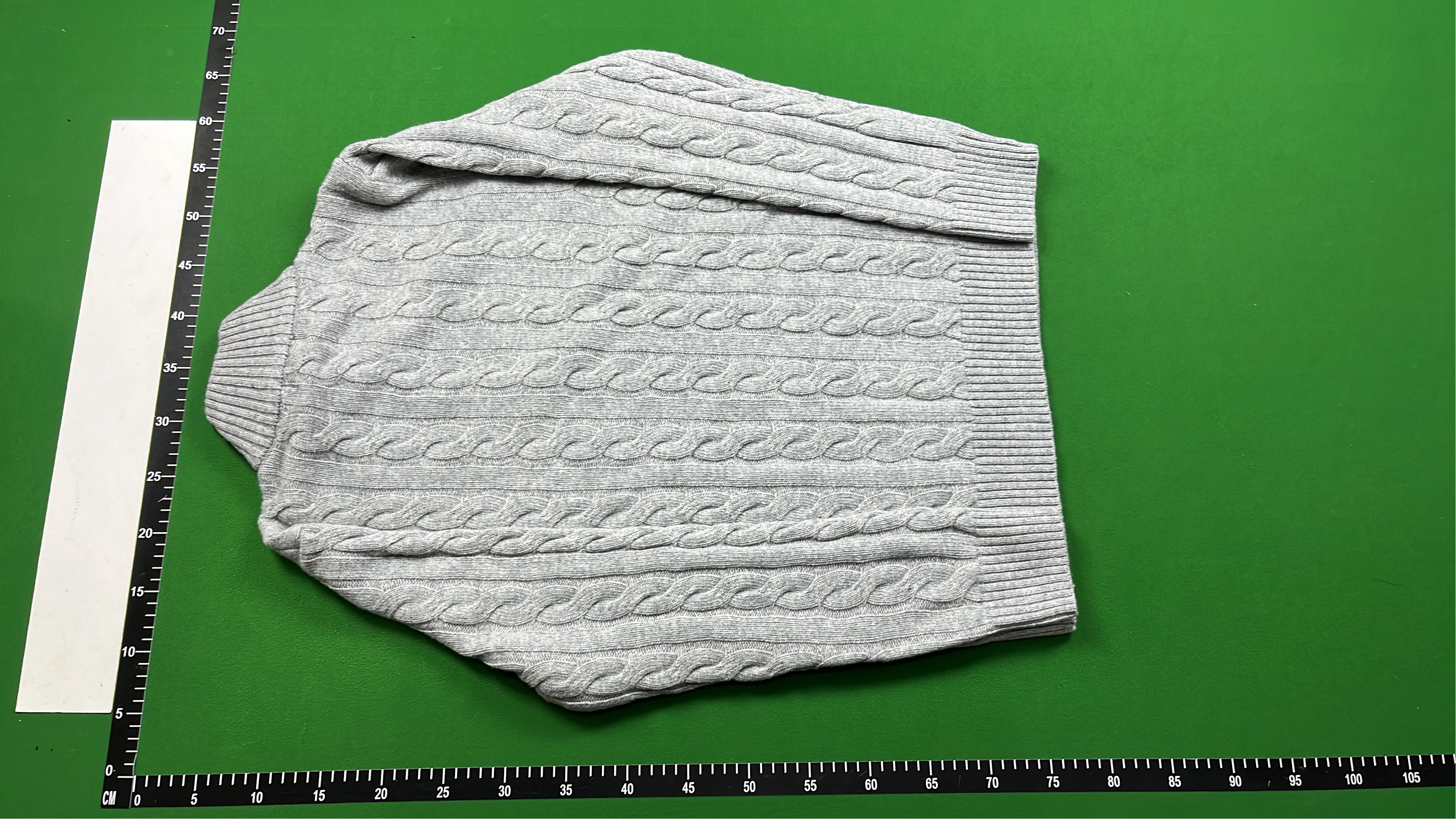 Cable Knit Half-Zip Sweater for Men