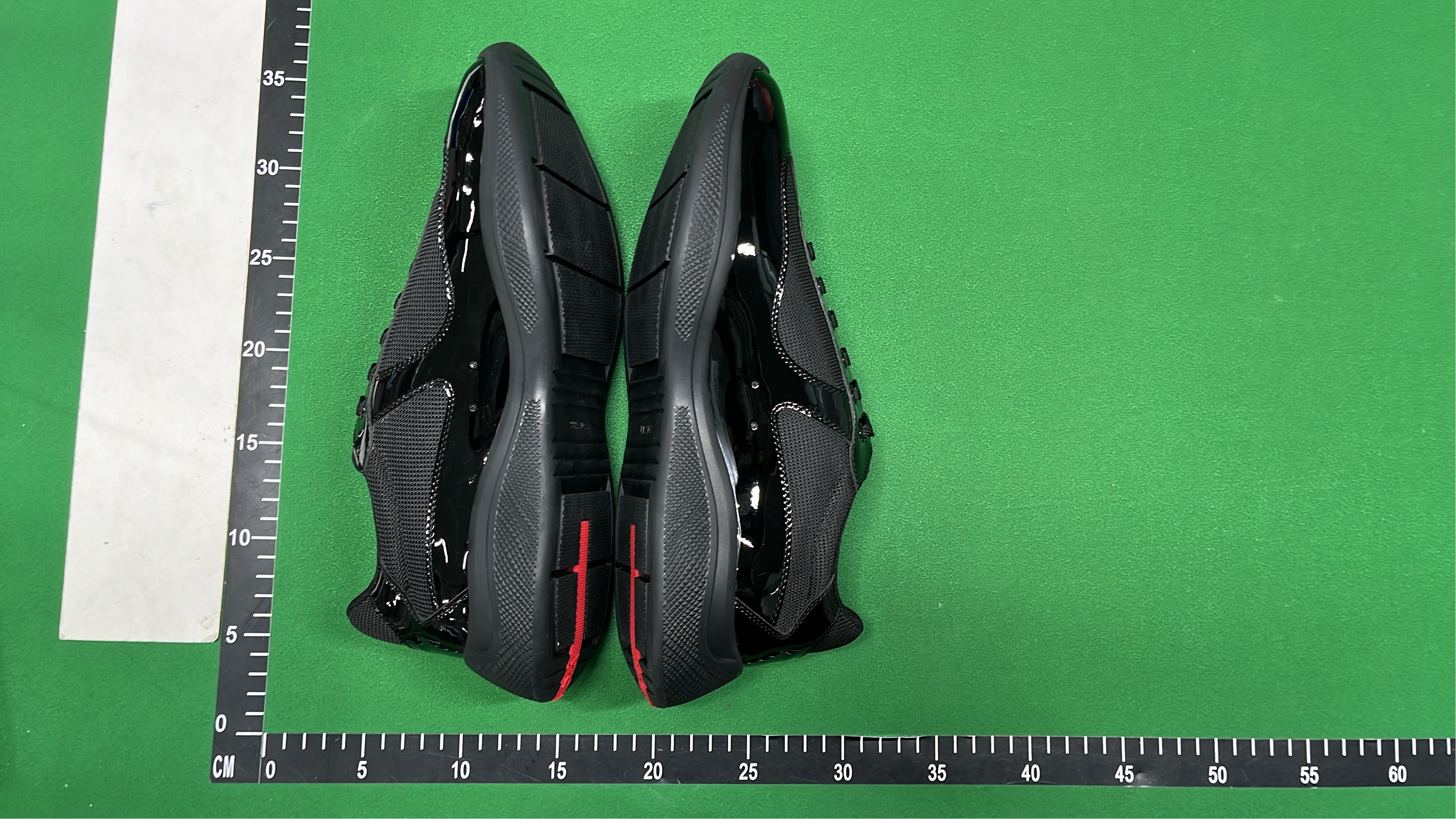 Prada Yellow Patent Leather Sneakers with Mesh Panels