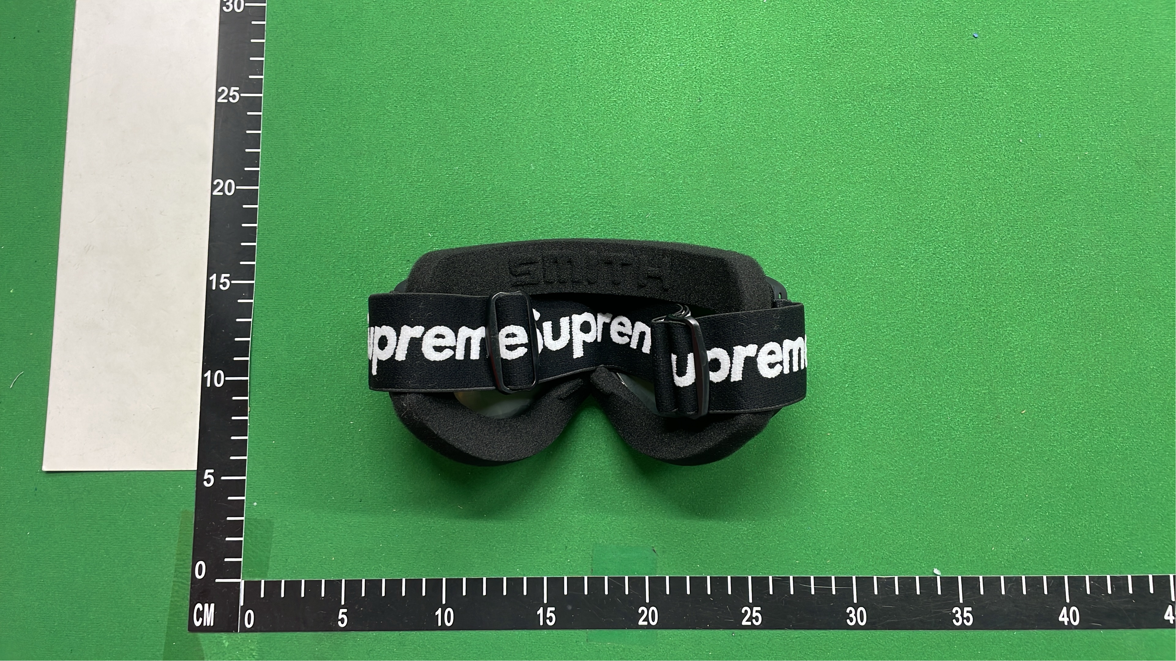 Smith Red Snow Goggles with Supreme Case