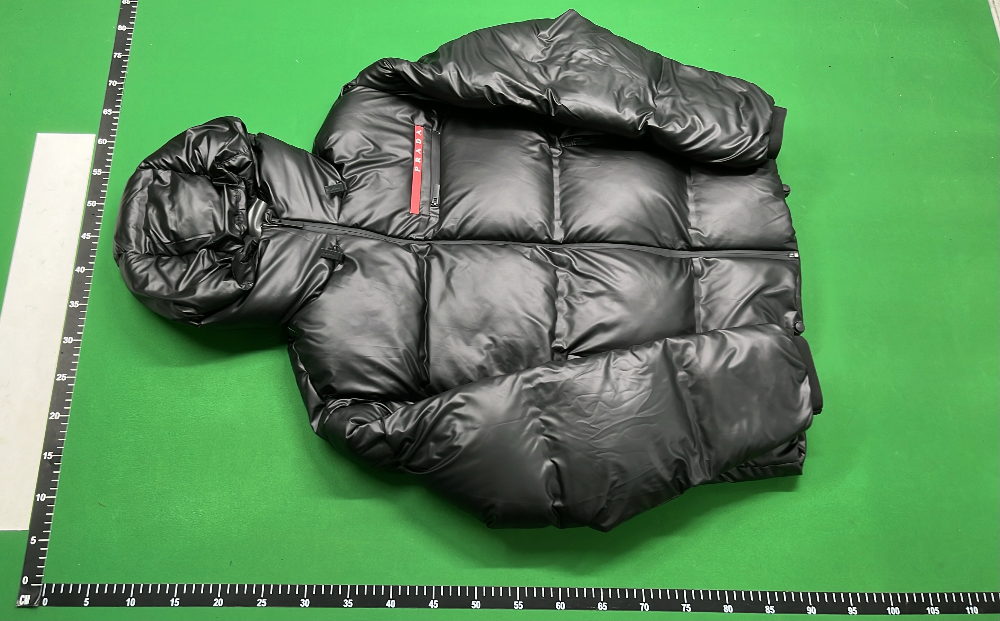 Black Hooded Down Jacket for Men Women Winter Warm Puffer Coat