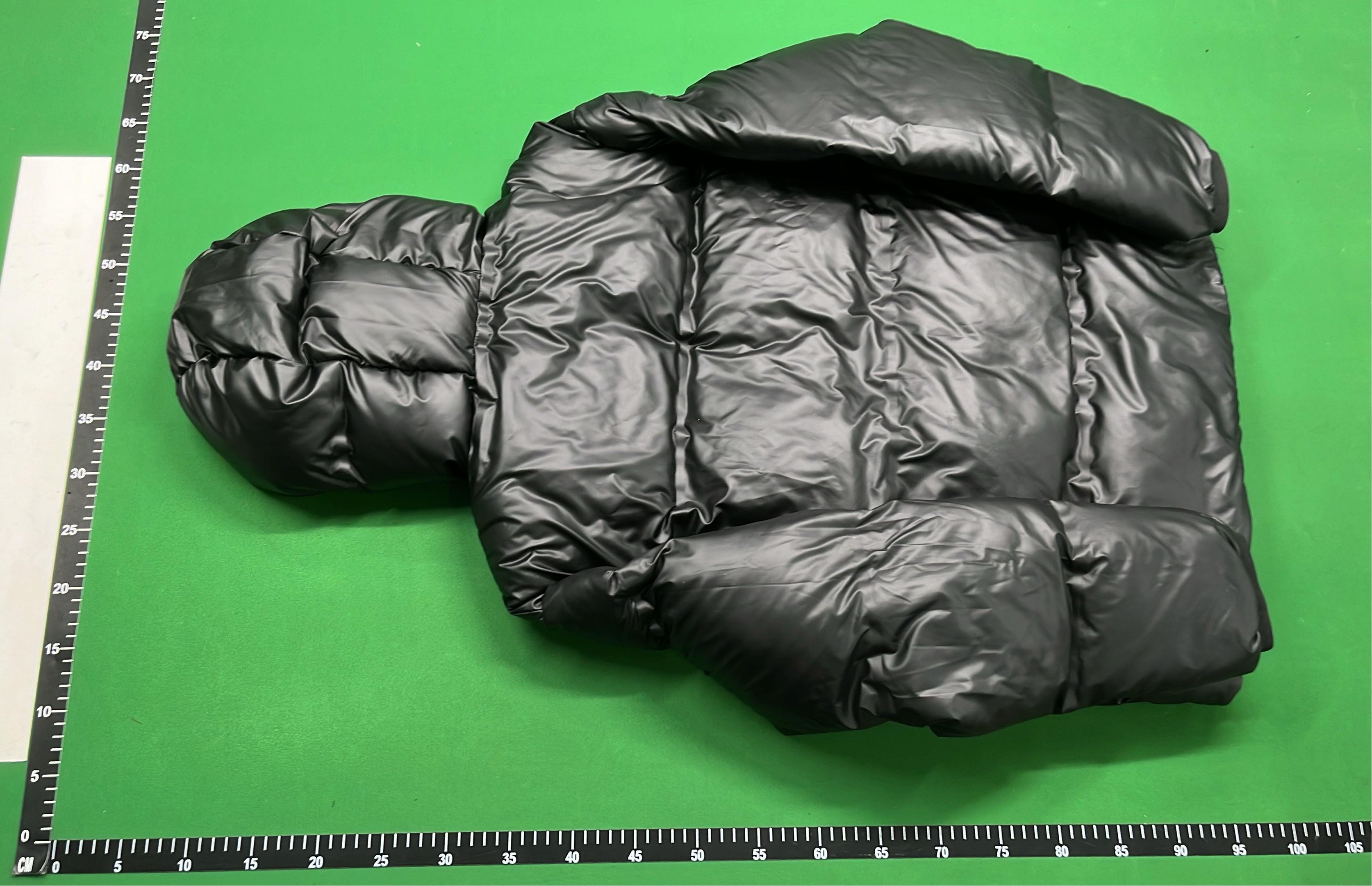 Black Hooded Down Jacket for Men Women Winter Warm Puffer Coat