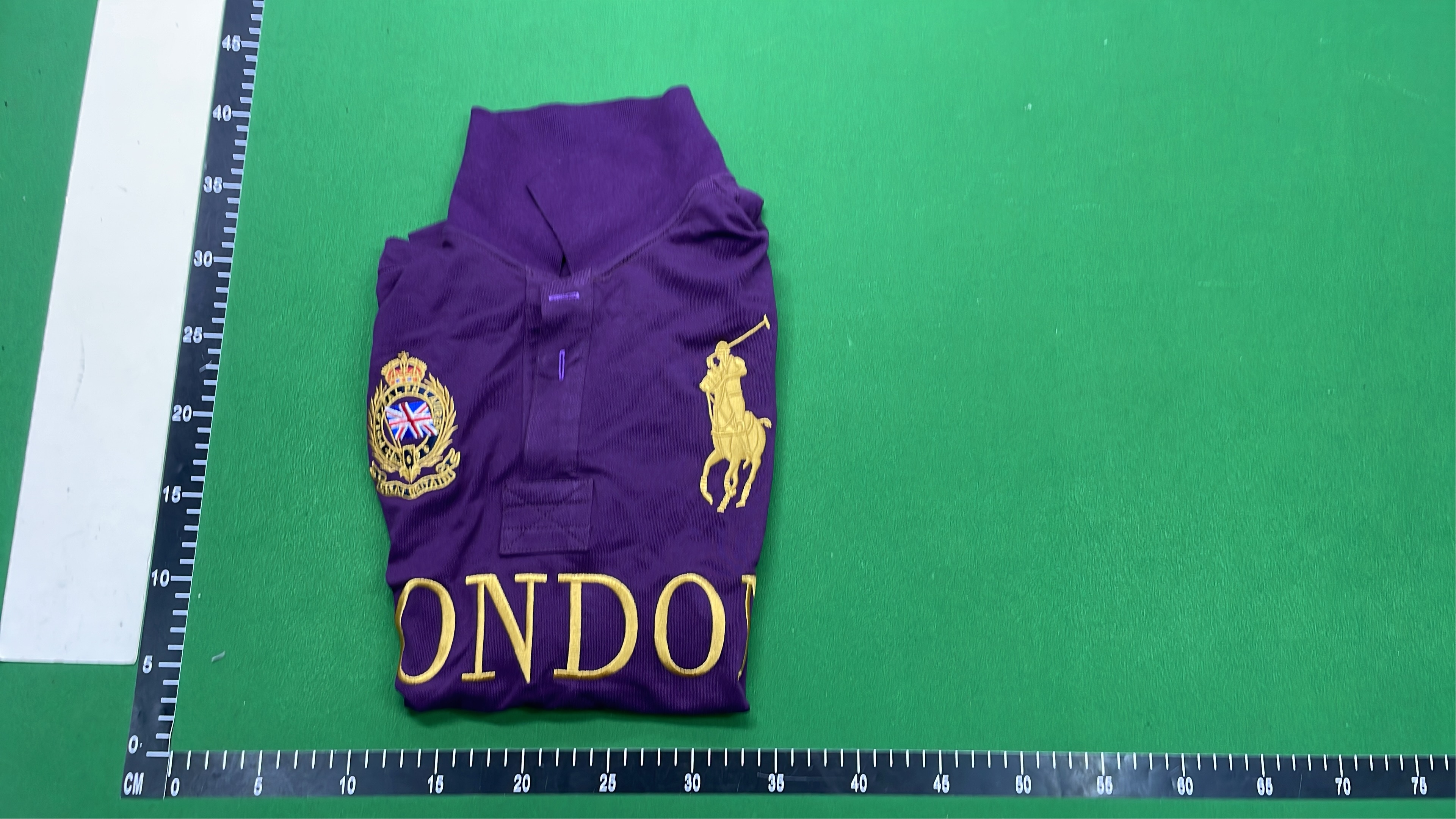 Real Munich Black Polo Shirt with Number 5 Design