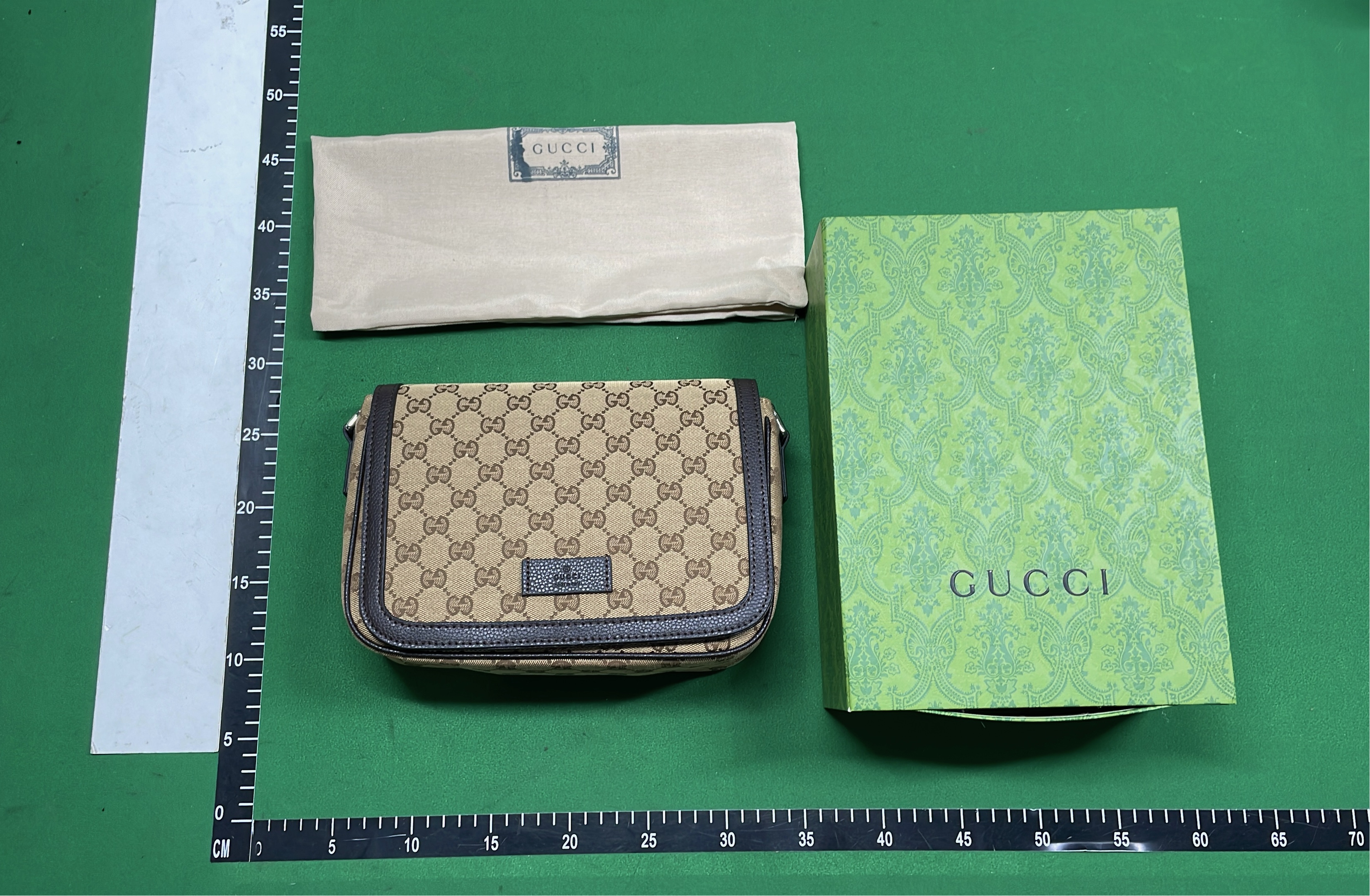 Gucci GG Supreme Canvas Crossbody Bag