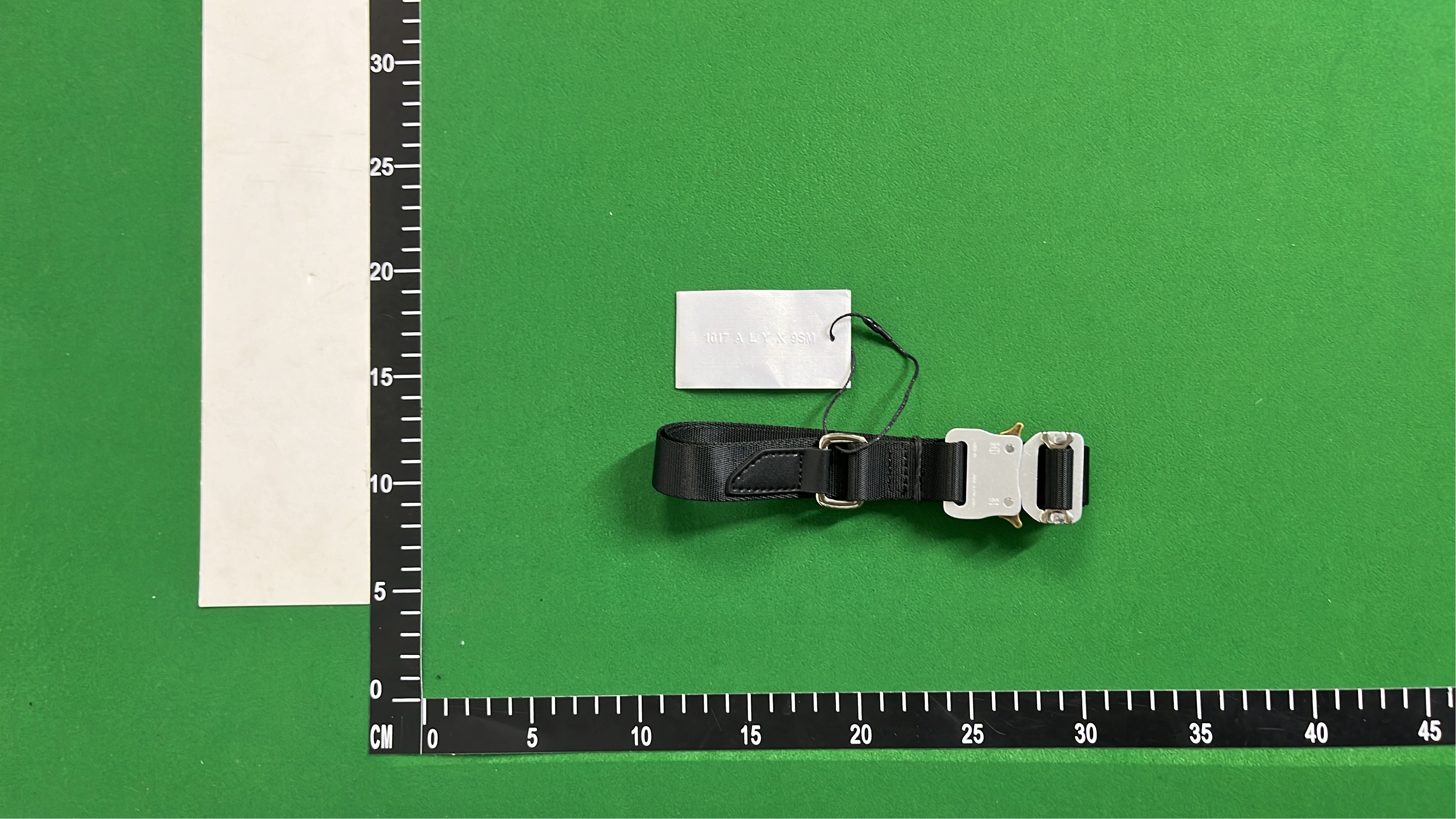 ALYX 1017-ALYX-9SM Black Tactical Belt with Metal Buckle