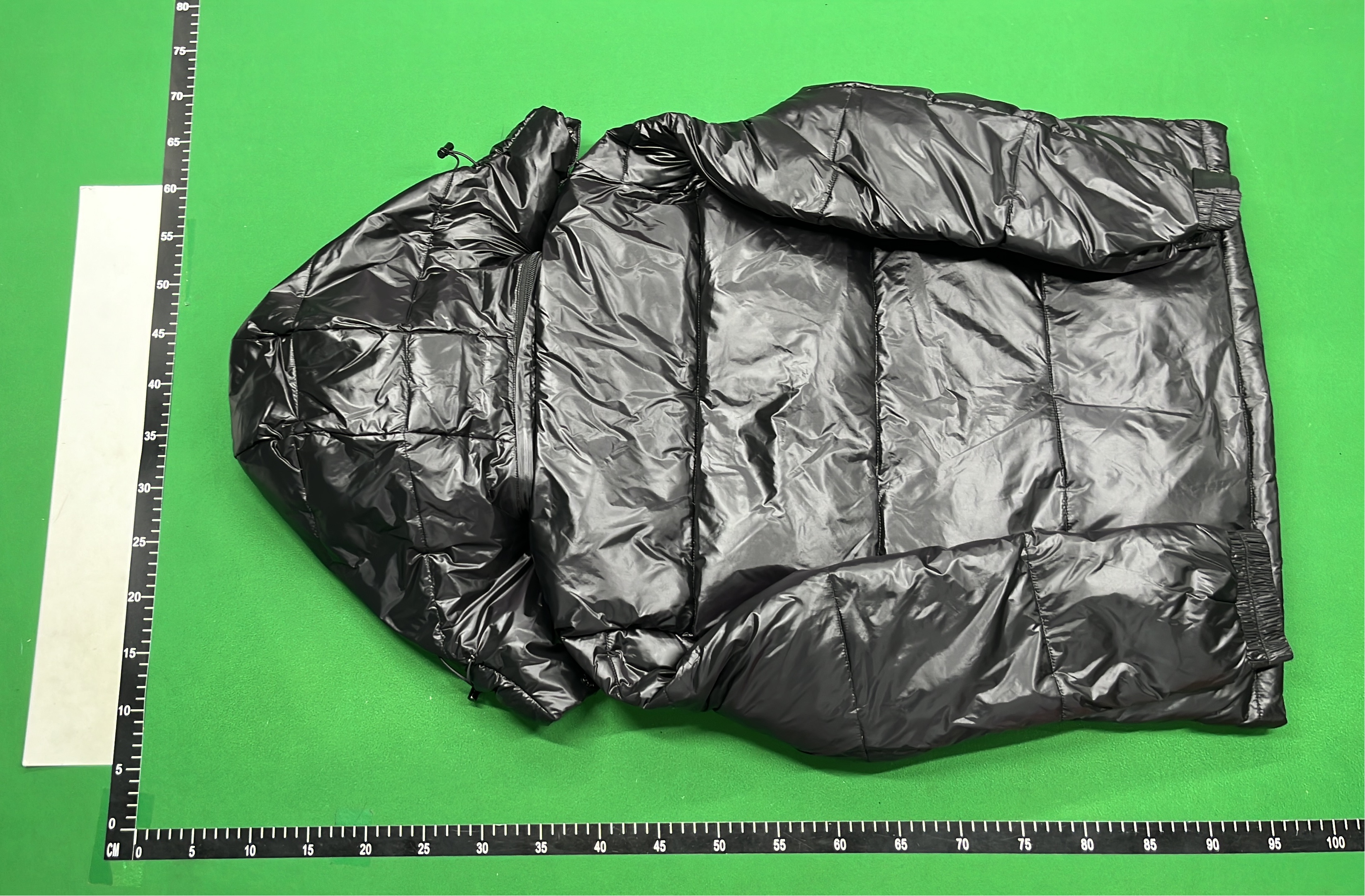 Moncler Puffer Jacket with Red White Blue Stripe