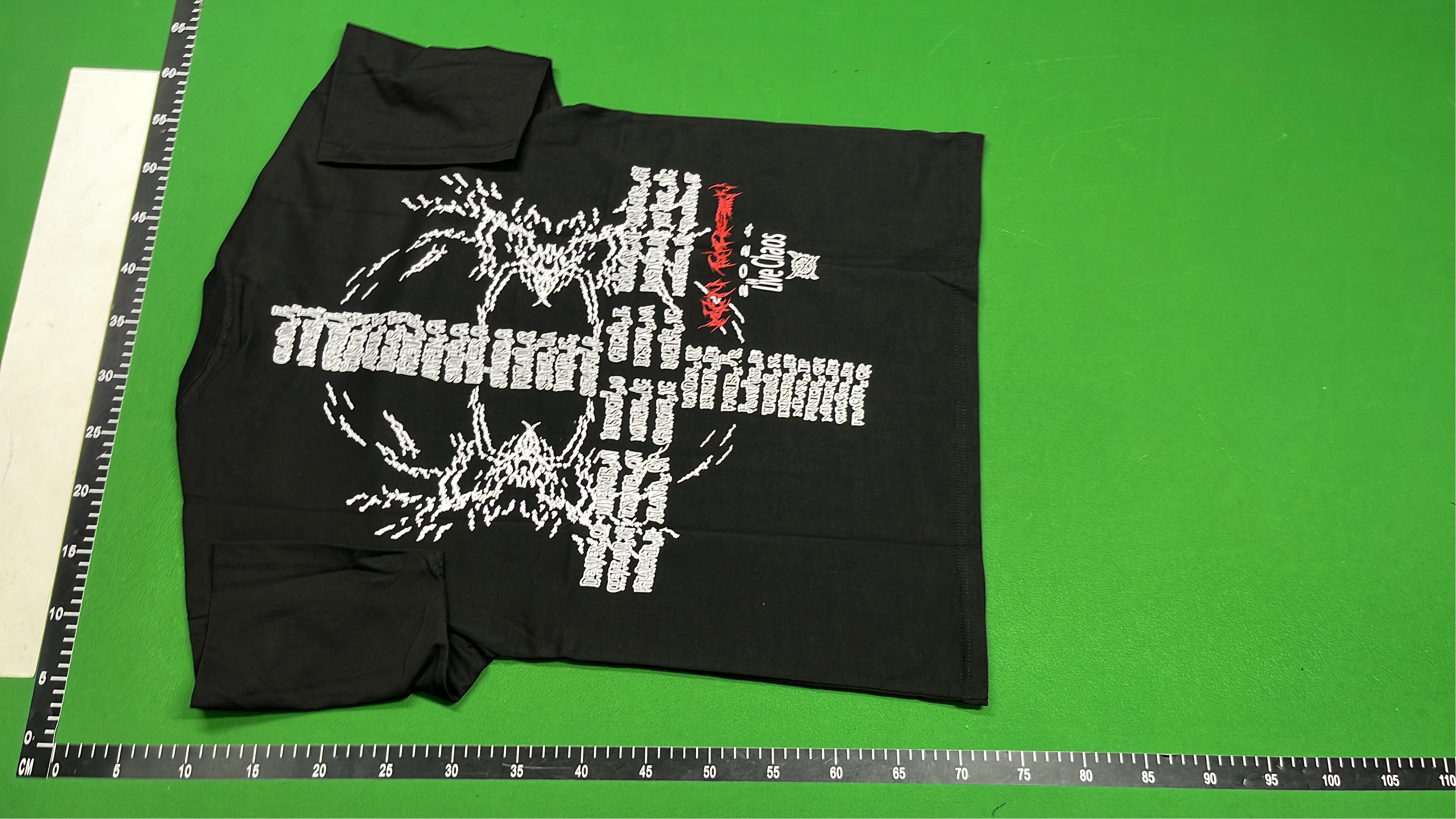 AGREATCHAOS Graffiti Skull T-Shirt - Street Art Design