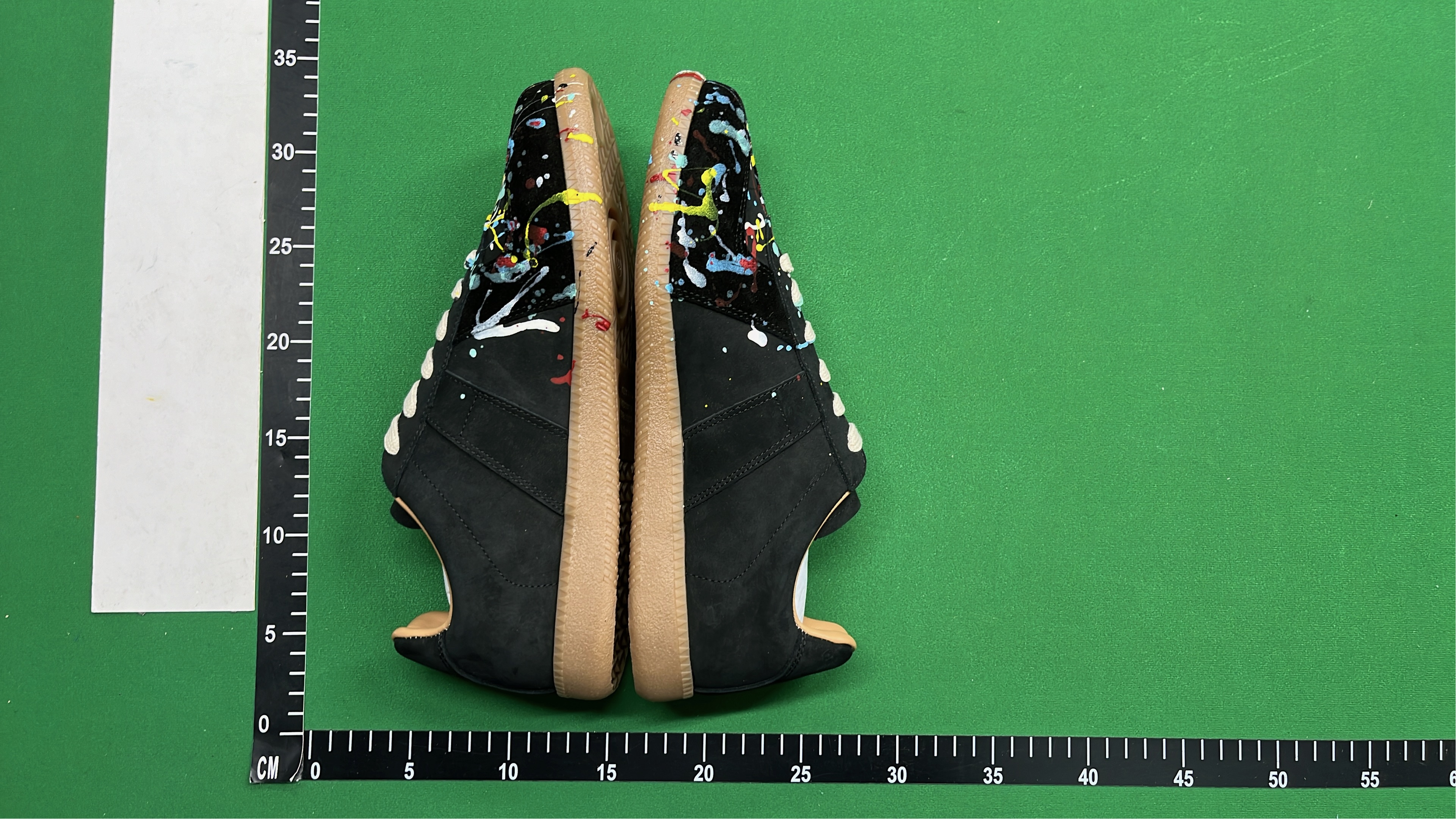 Gucci Ace Paint Splatter Sneakers Black