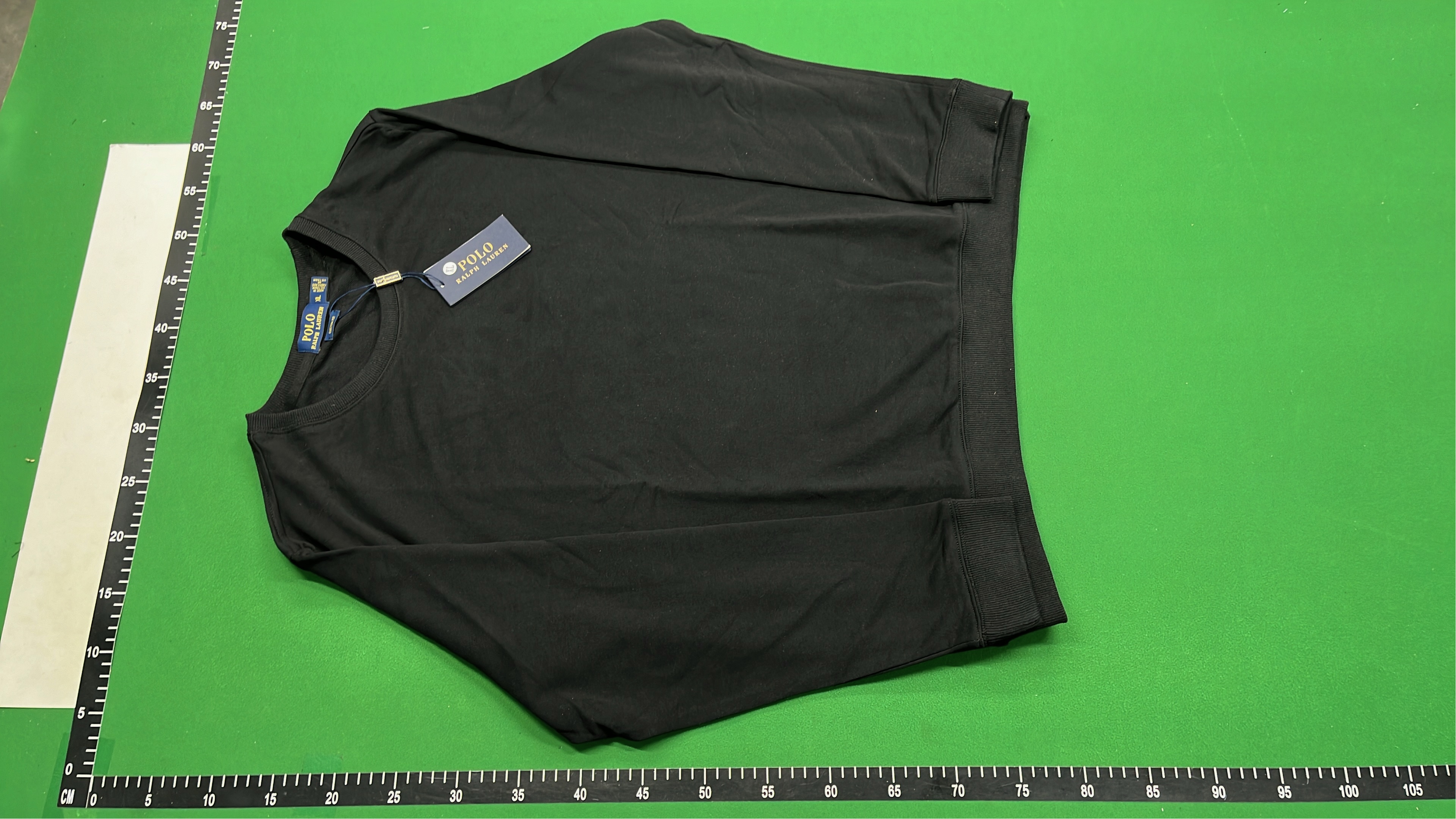 Men's Classic Fit Crewneck Sweater in Navy Blue