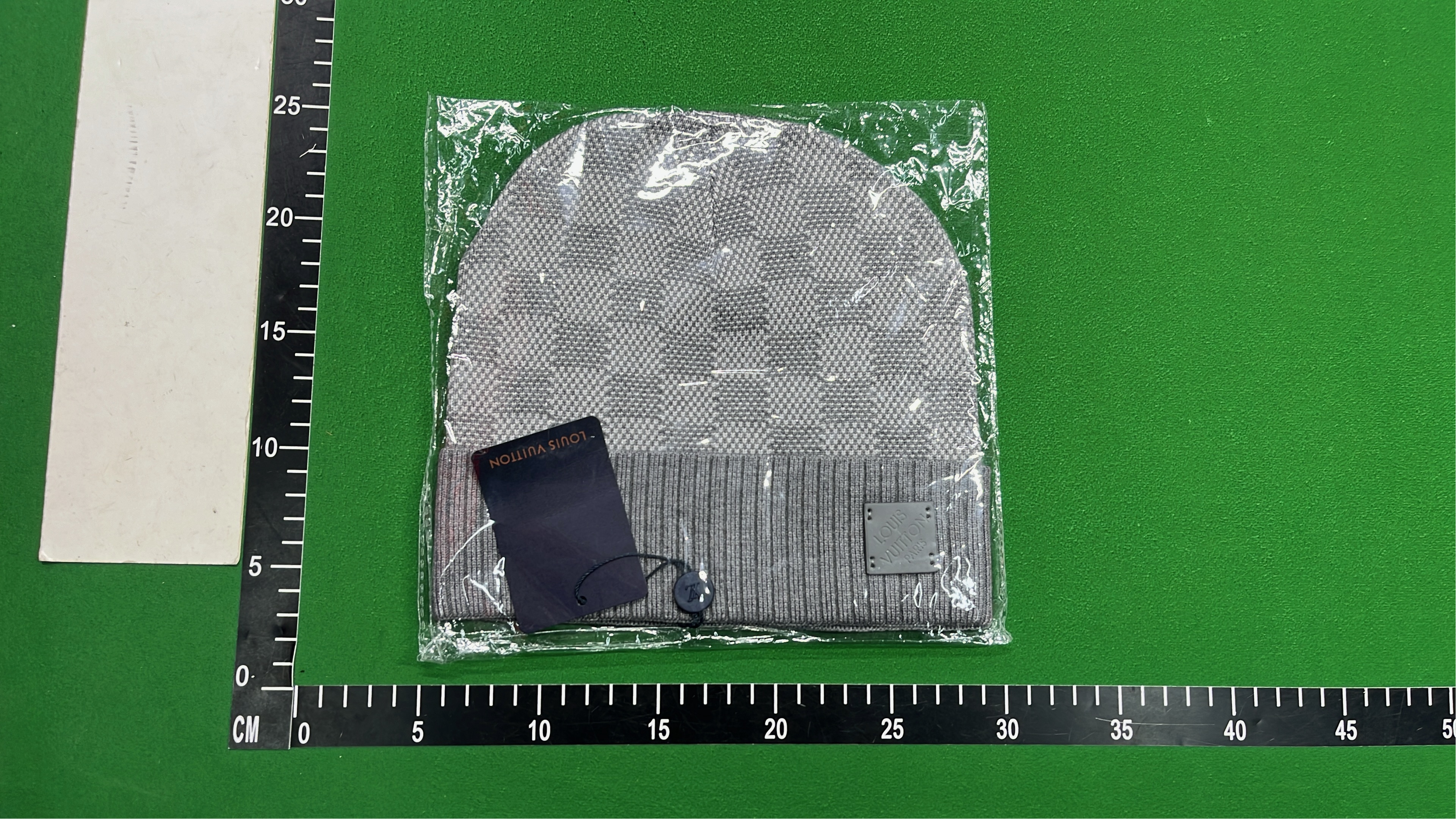 Black Knit Beanie Hat with Logo Dust Bag 223#