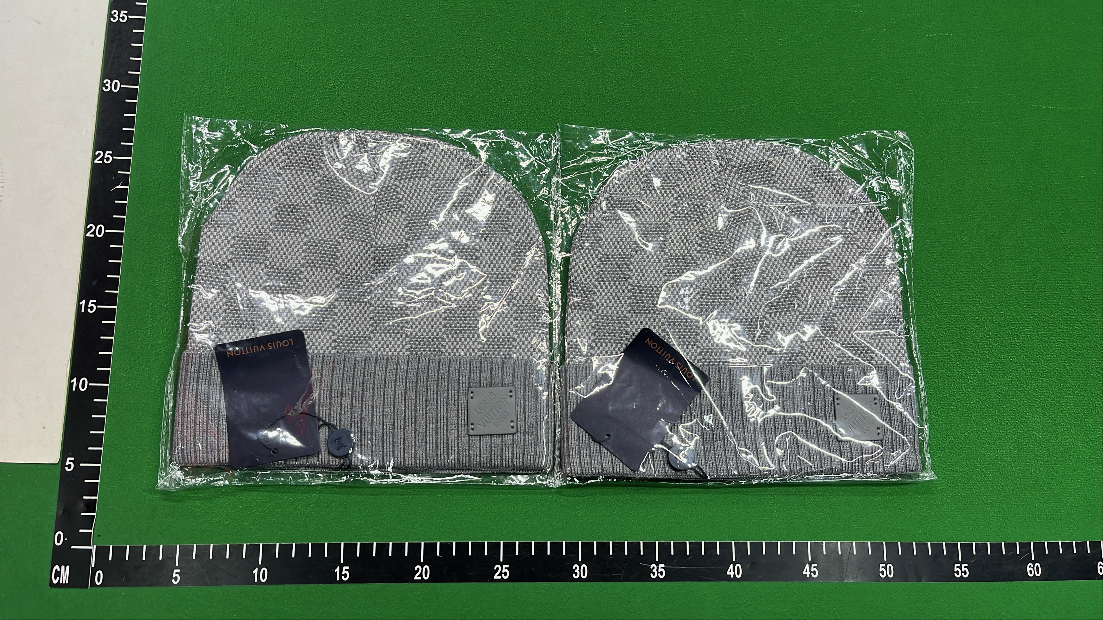 Black Knit Beanie Hat with Logo Dust Bag 223#