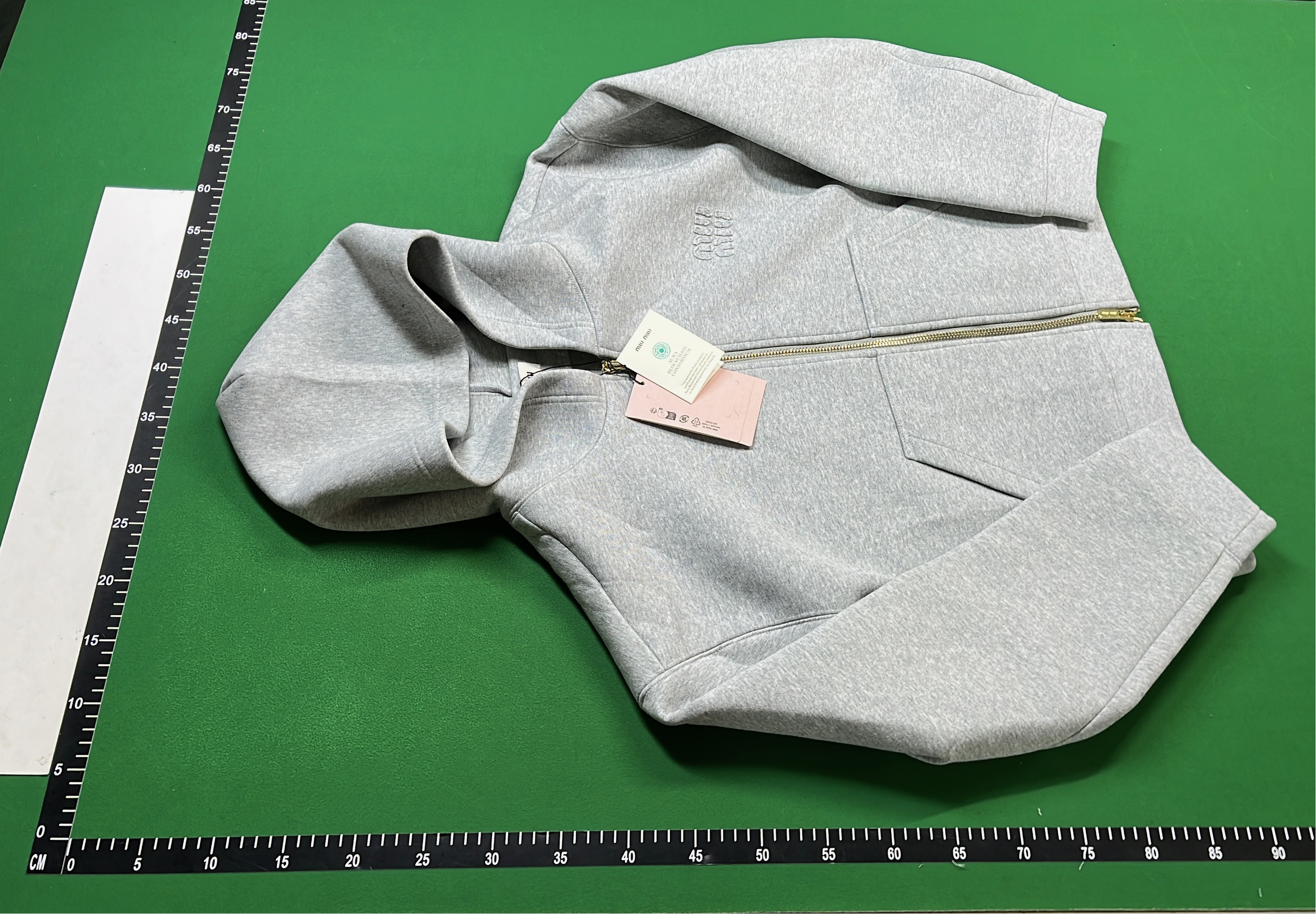 Gray Zip-Up Hoodie for Casual Wear