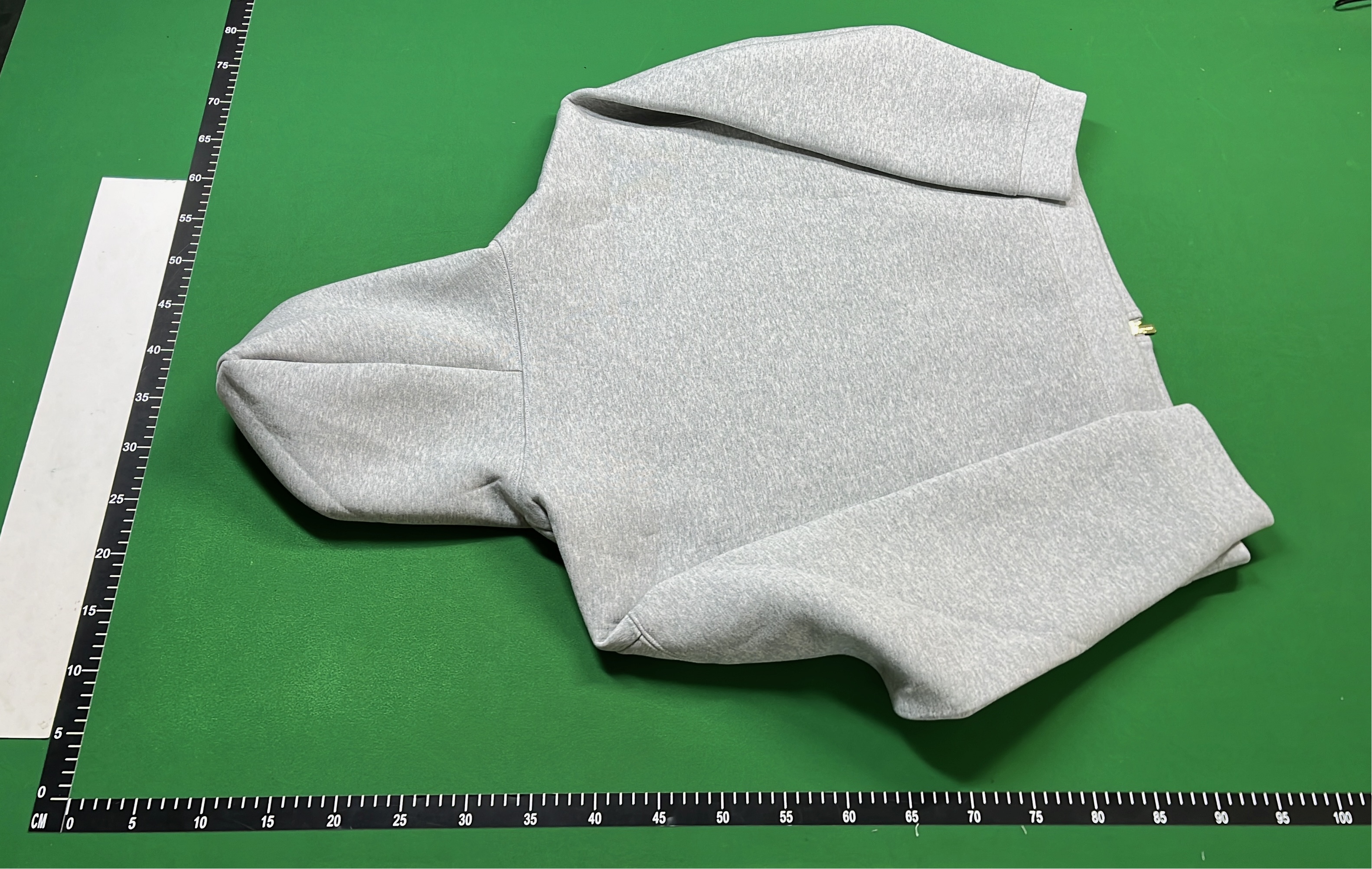 Gray Zip-Up Hoodie for Casual Wear