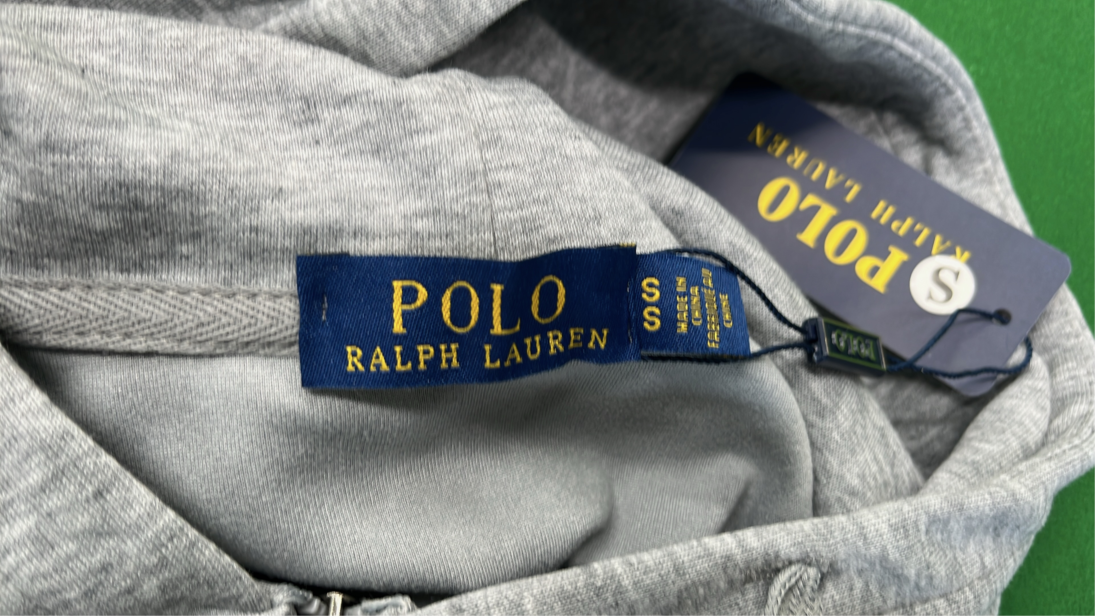 Black Hoodie with White Pony Logo