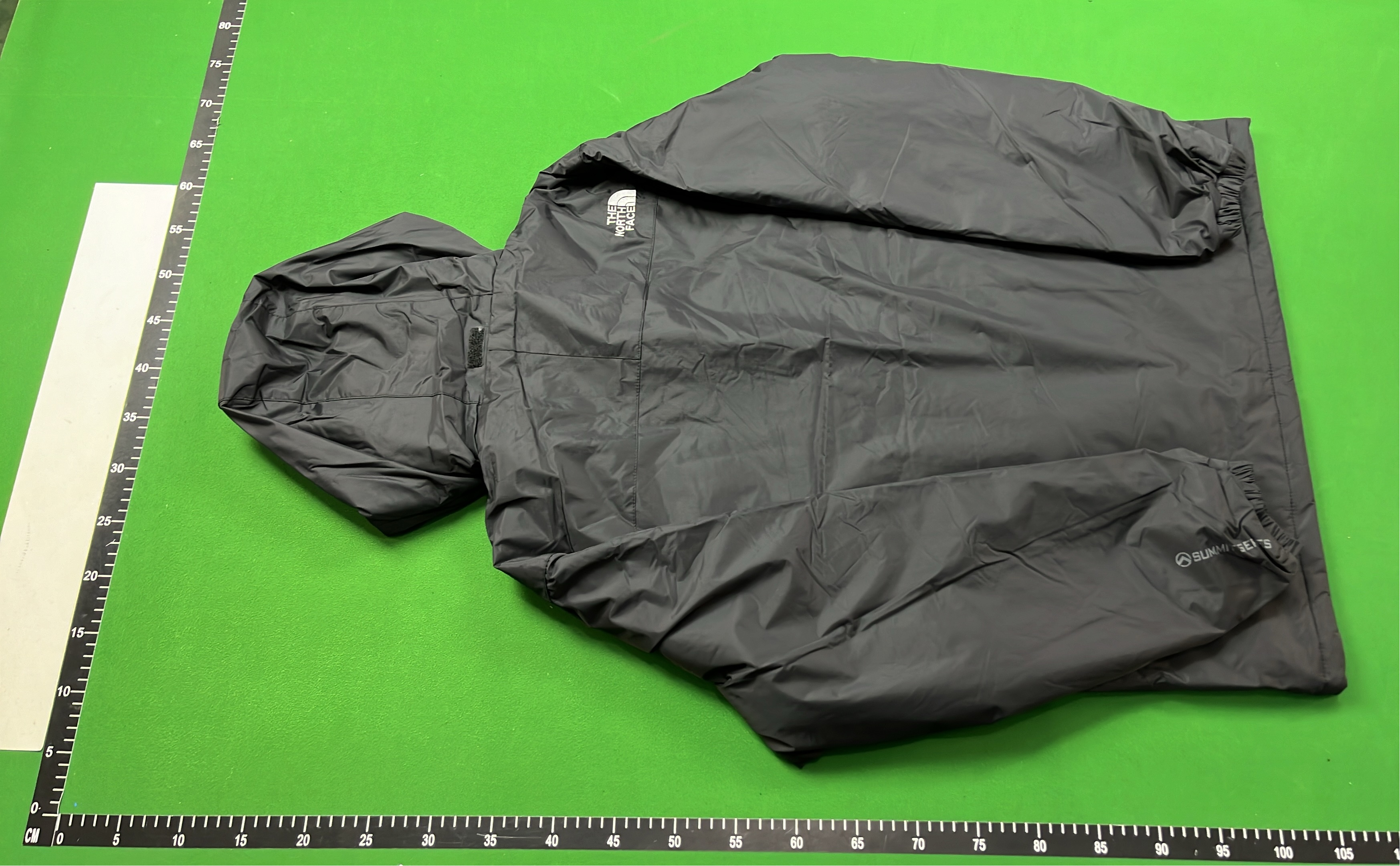 The North Face Black Hooded Jacket for Outdoor Adventures