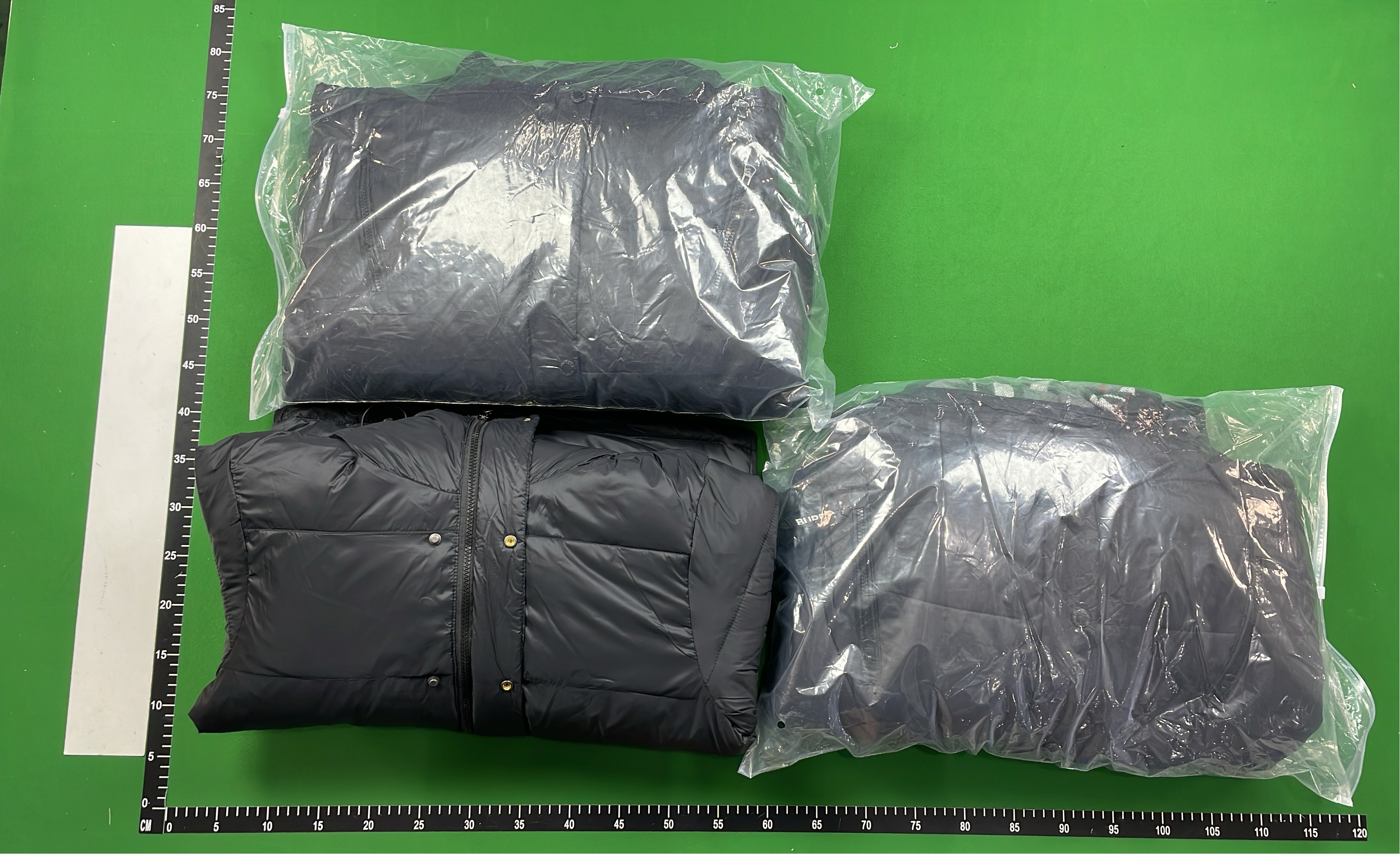 Burberry Black Puffer Jacket with Hood and Plaid Lining