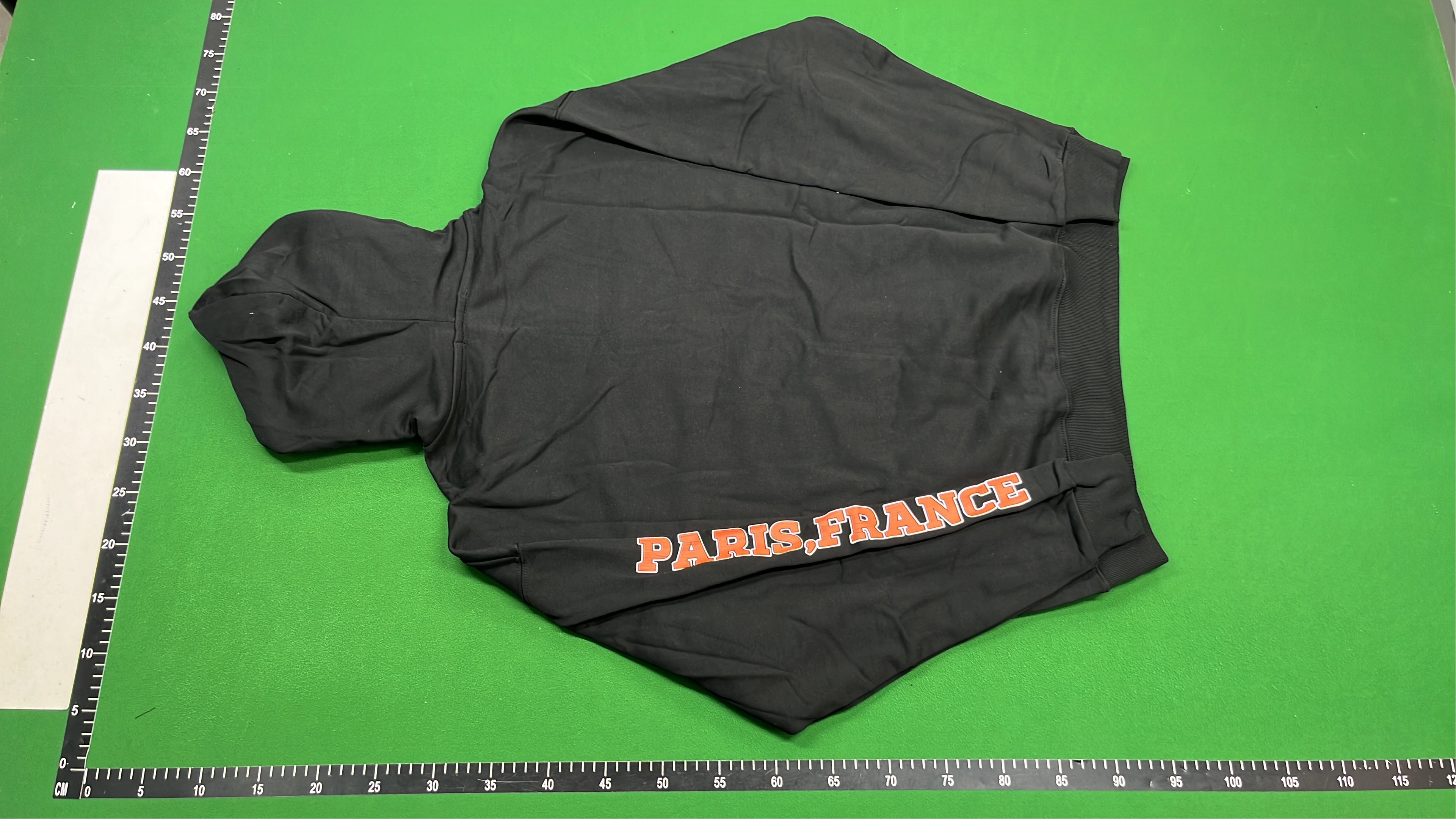 Balenciaga Hoodie with Orange Logo Print