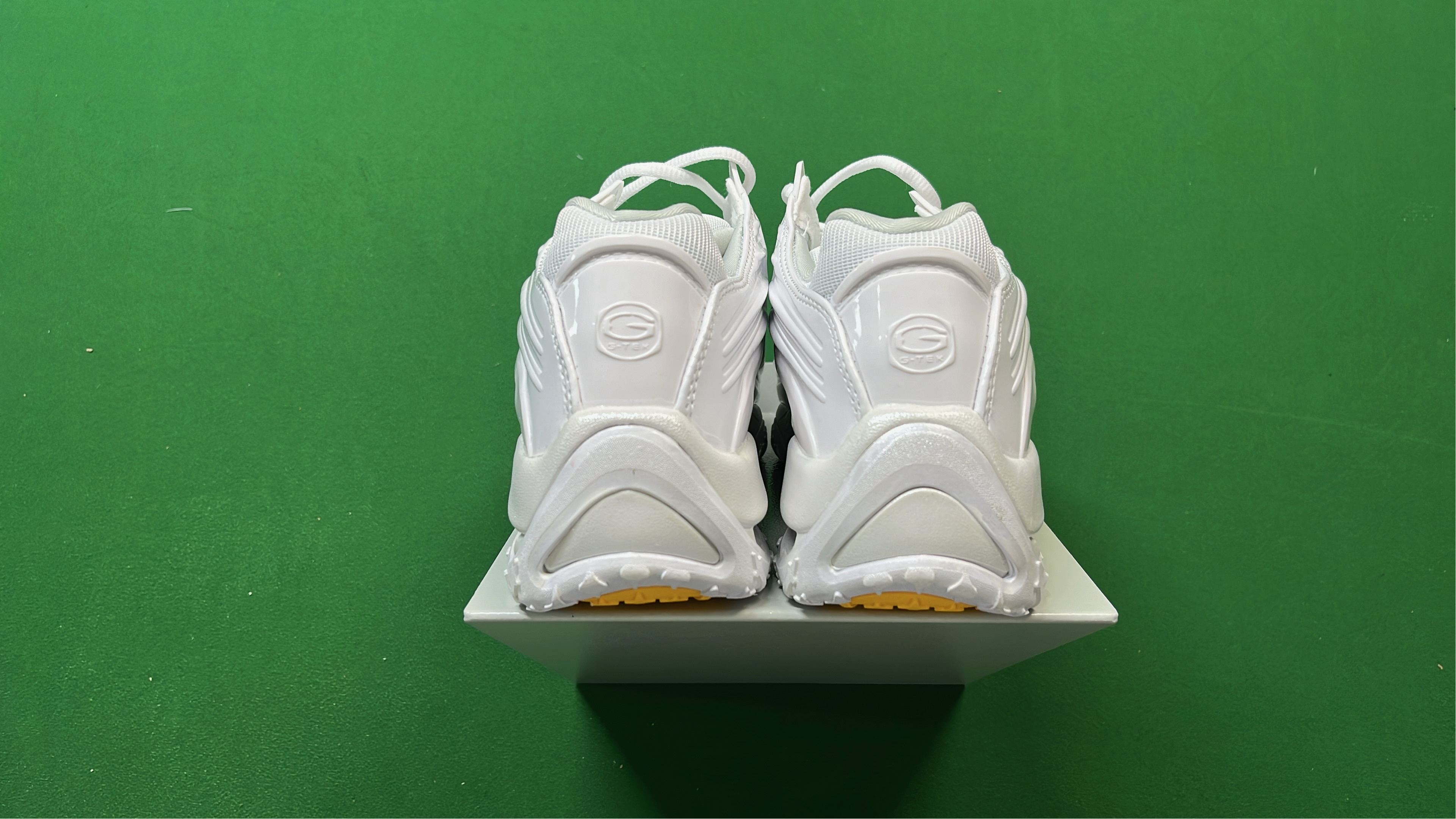Nike Air Max 97 White Yellow Sole Sneakers