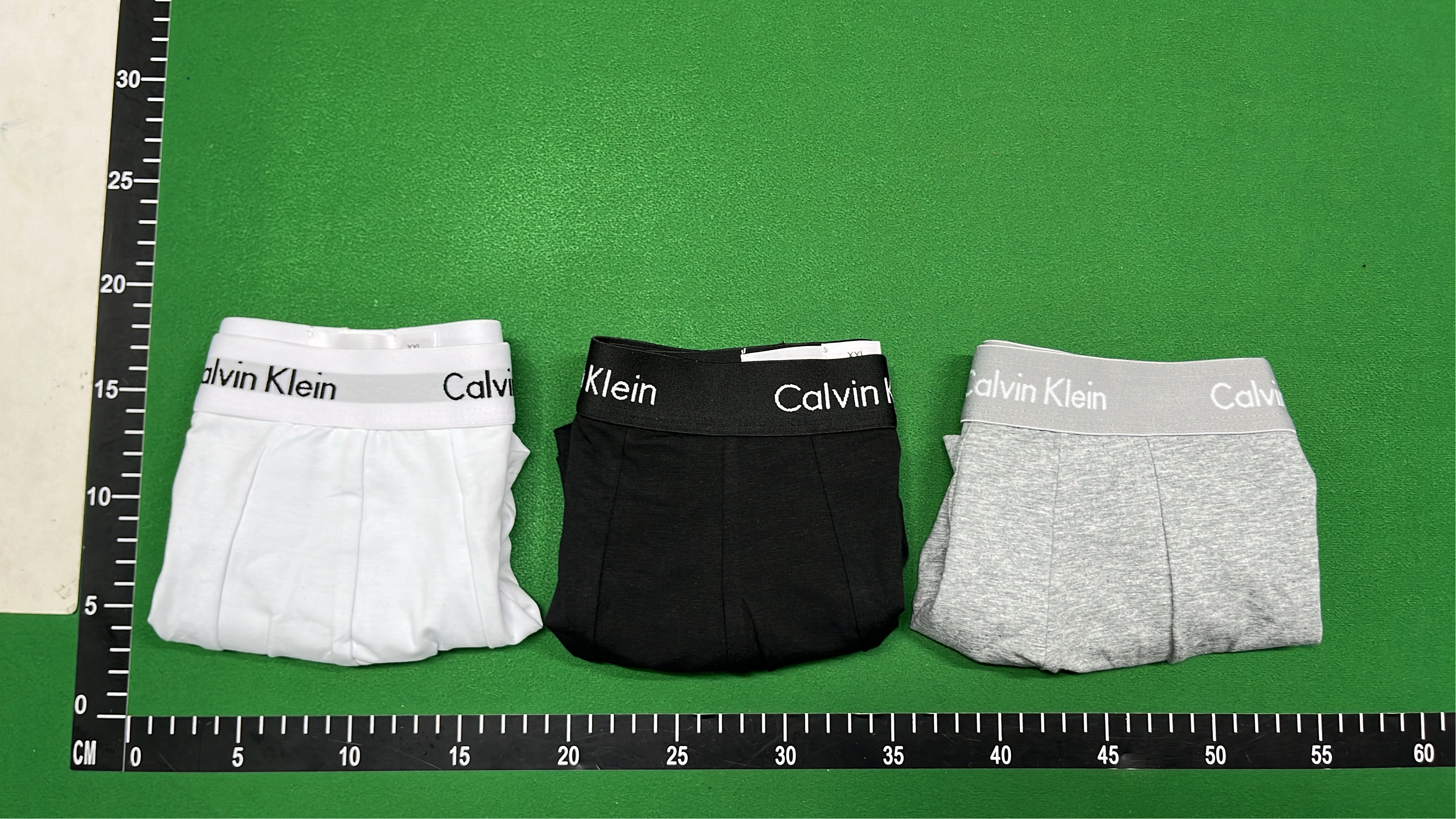 Men's Cotton Boxer Briefs in White, Black and Gray