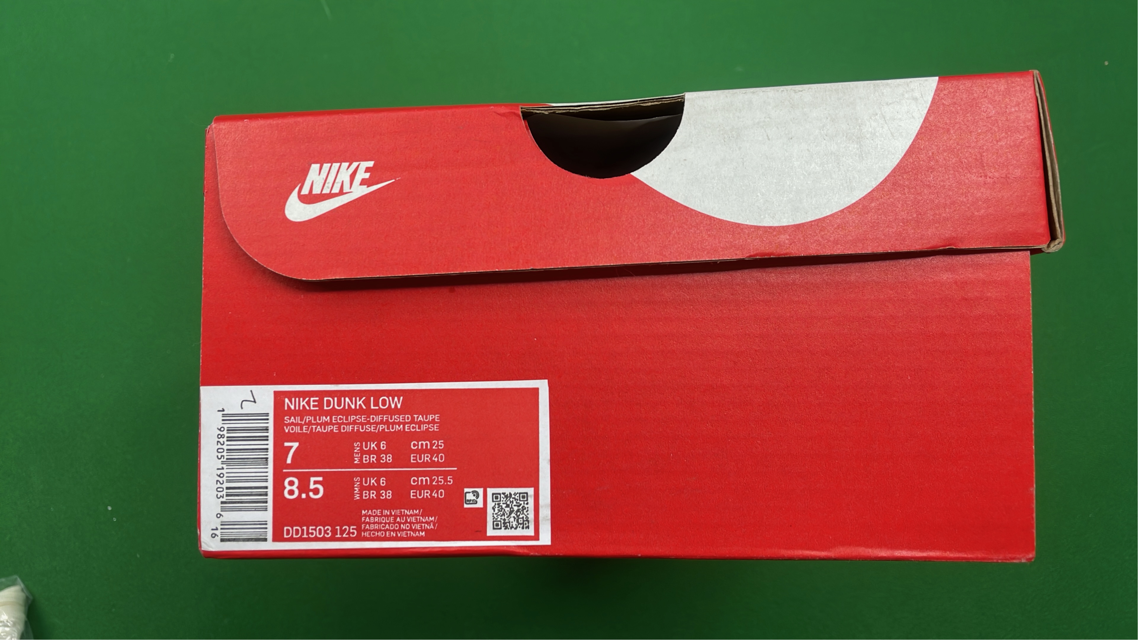 Nike Dunk Low Black White Sneakers Men's Casual Shoes