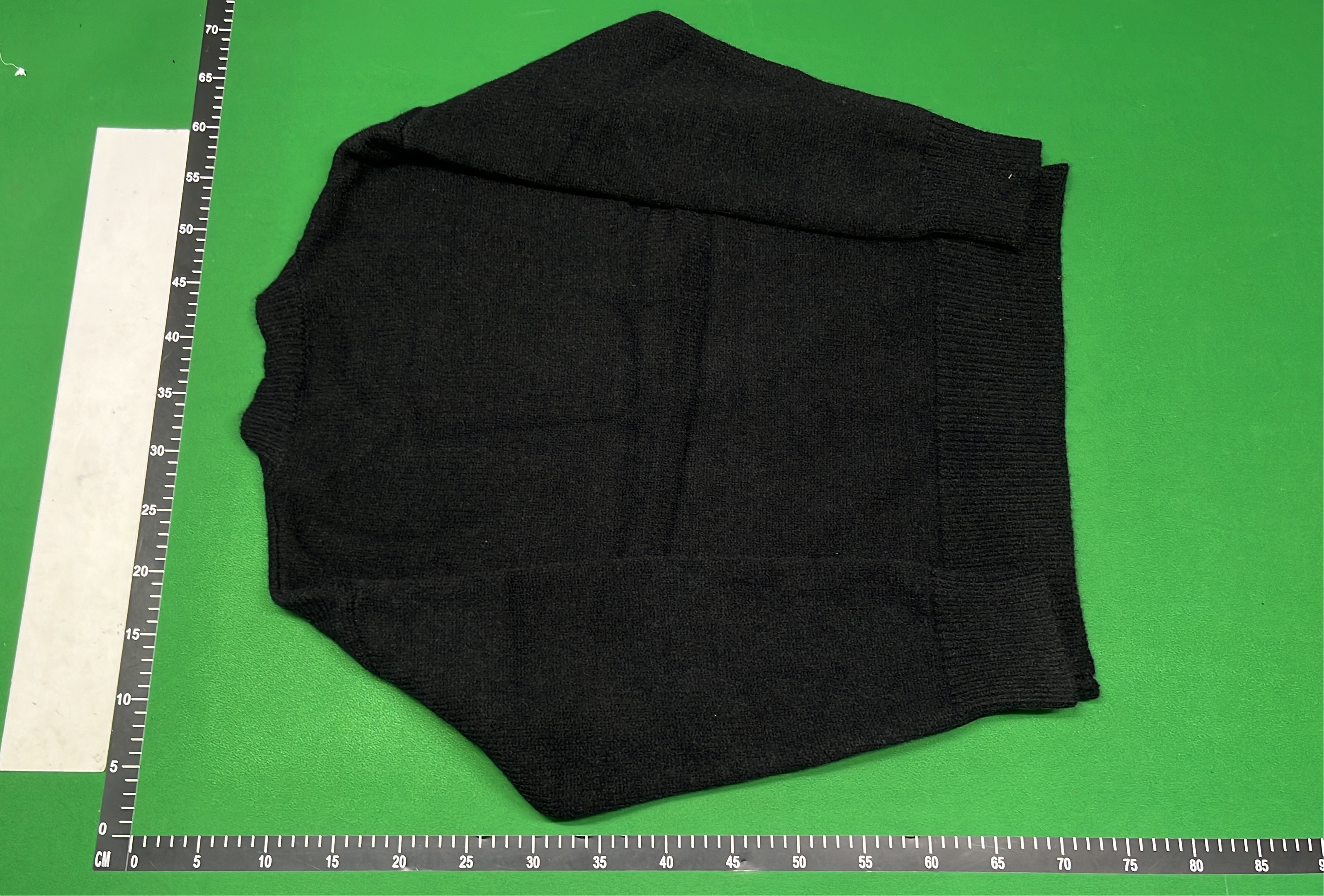 Saint Laurent Black Knit Sweater with Logo
