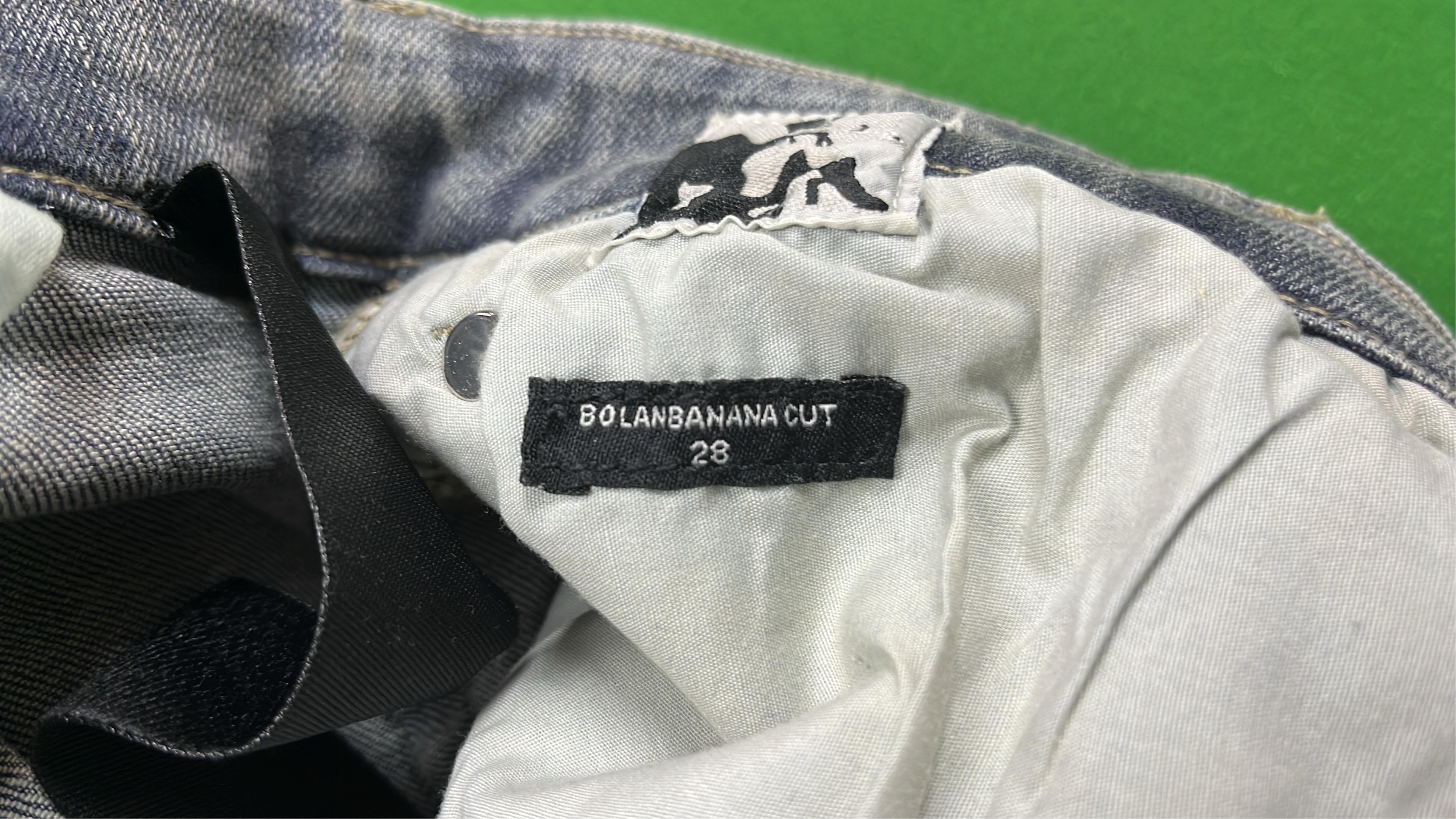 Vintage Washed Flared Denim Jeans for Women