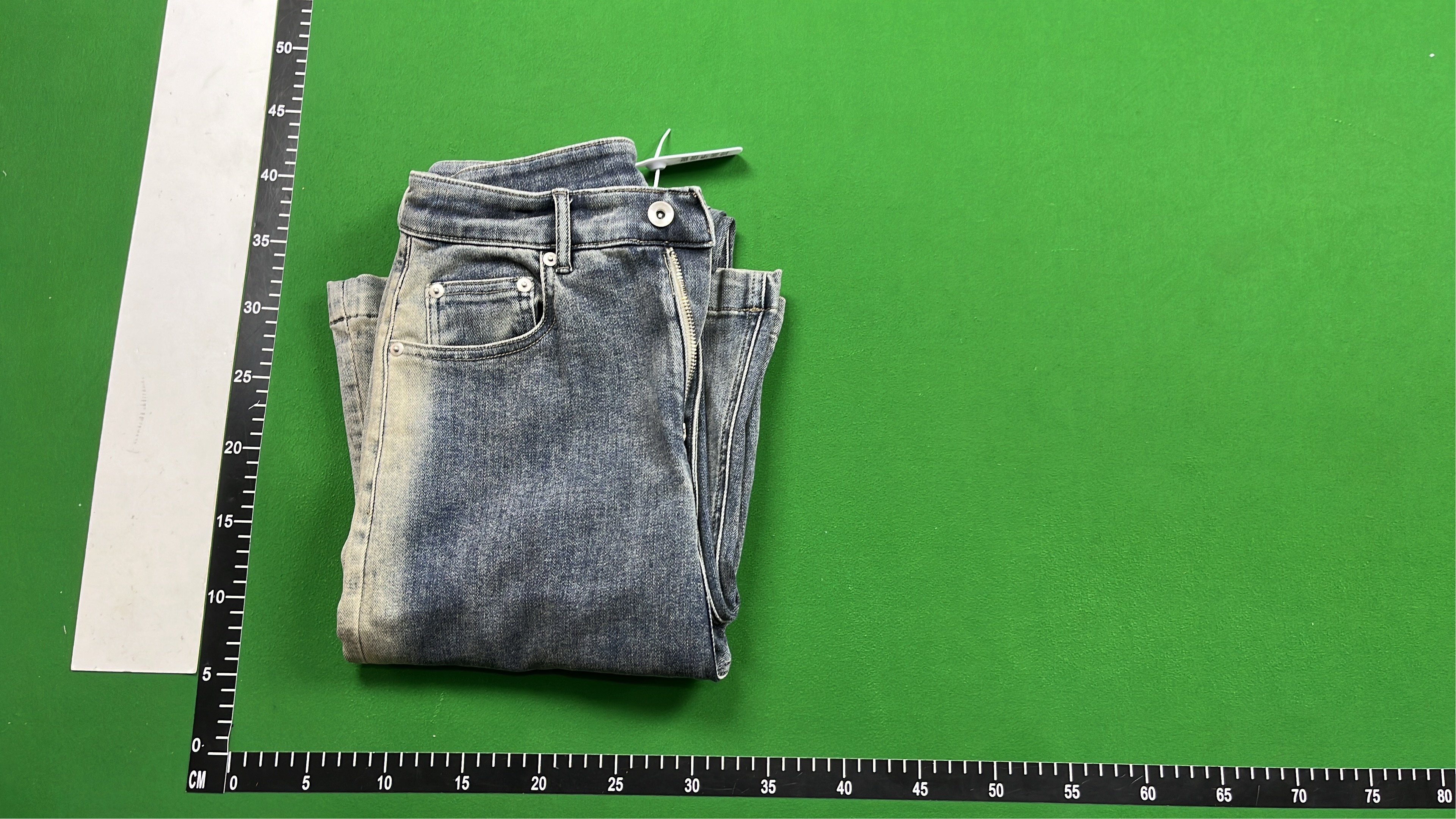 Vintage Washed Flared Denim Jeans for Women